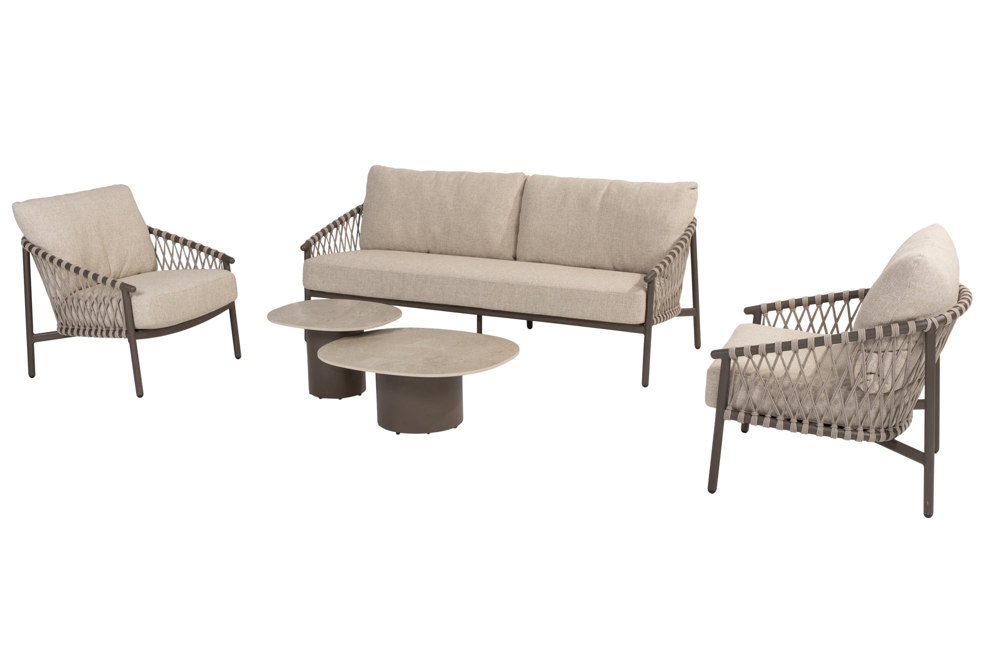 Allora living set with Sofie tables - Complete Set