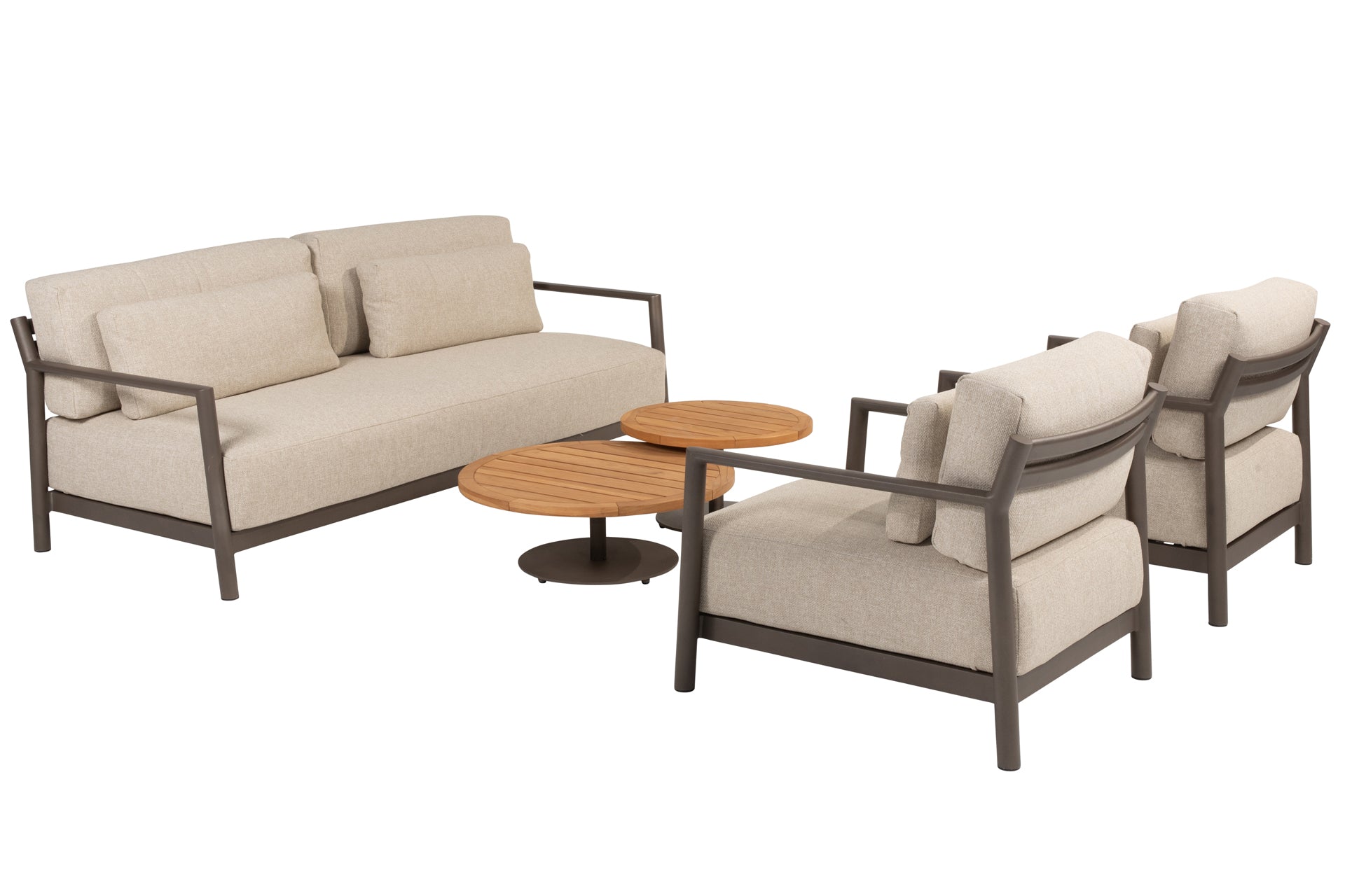 Capresi lounge set with Volta tables - Complete Set