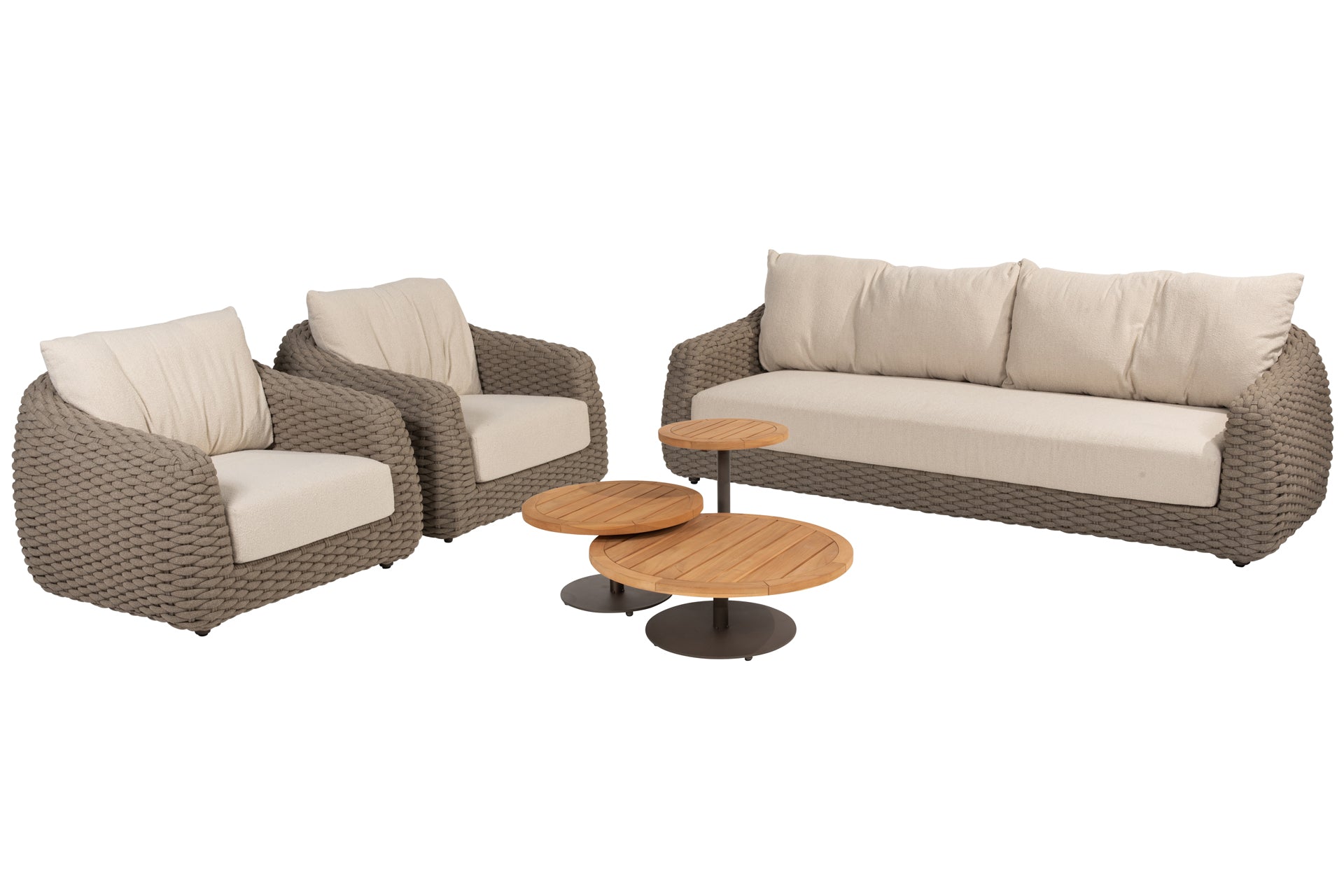 Maxime living set with Volta tables - Complete Set