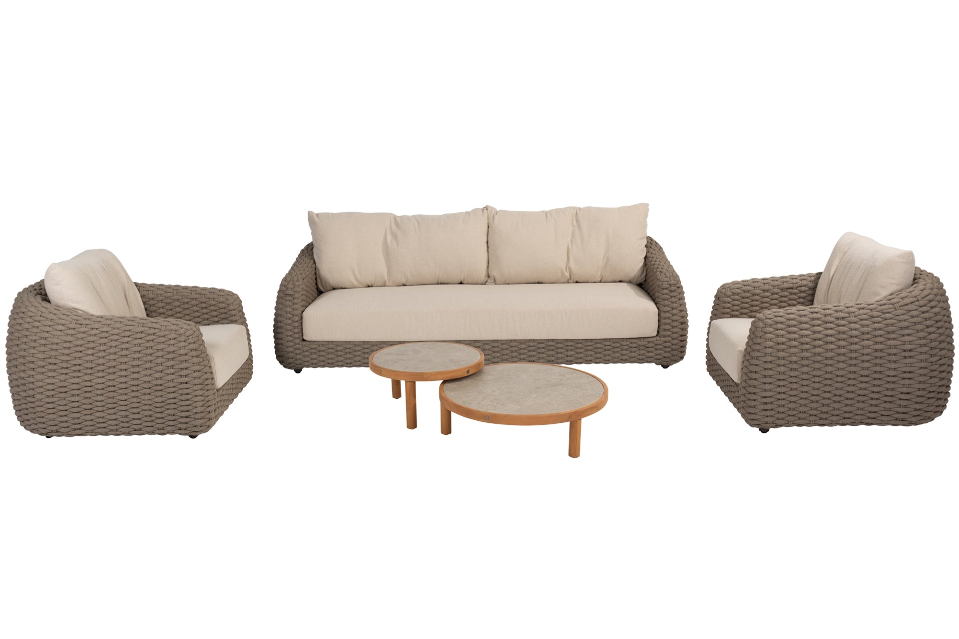 Maxime living set with Finn tables - Complete Set