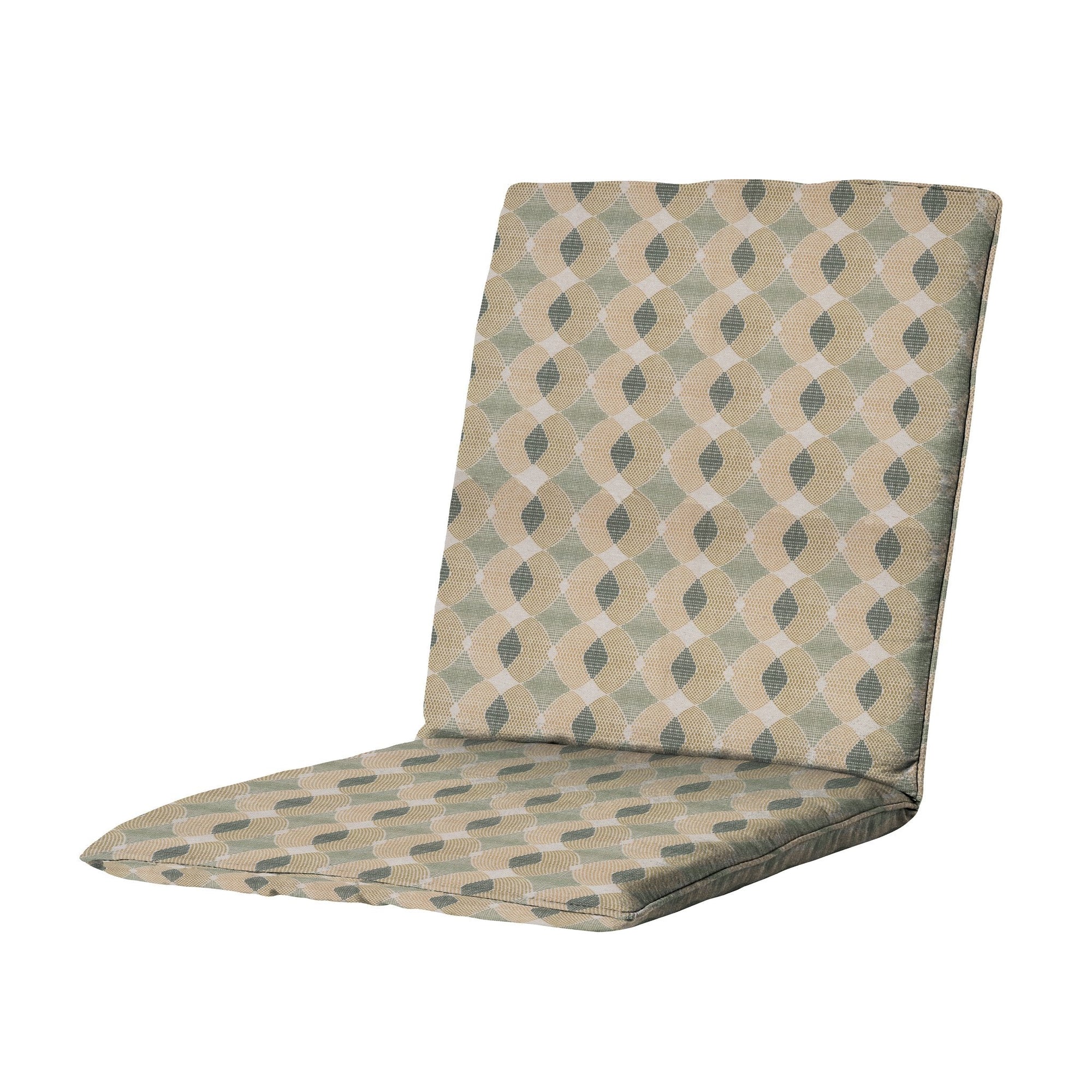 Madison Rae stapelstoel stoelkussen 97x49 cm - Rae green