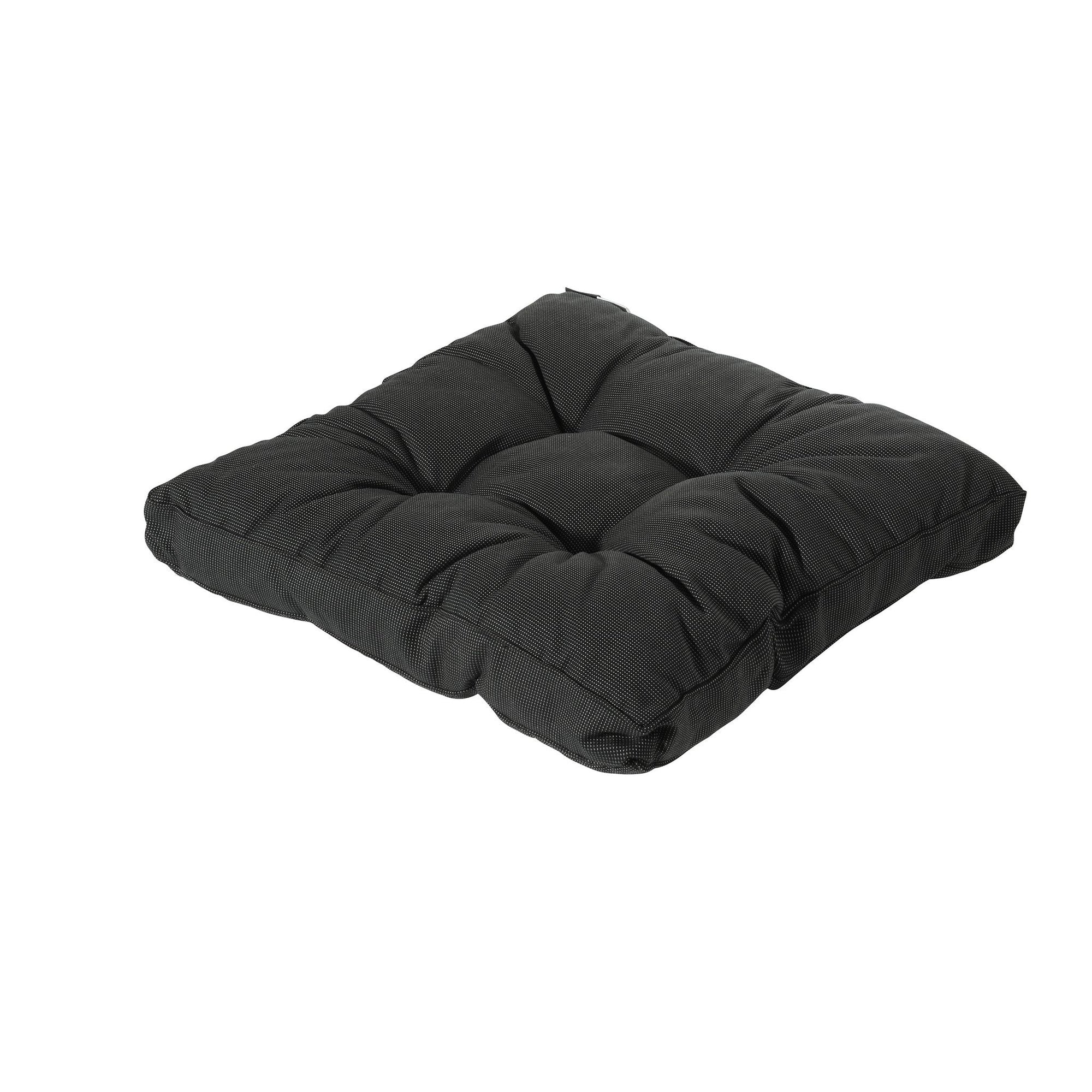 Madison Rib zitkussen 73x73 cm - Rib black