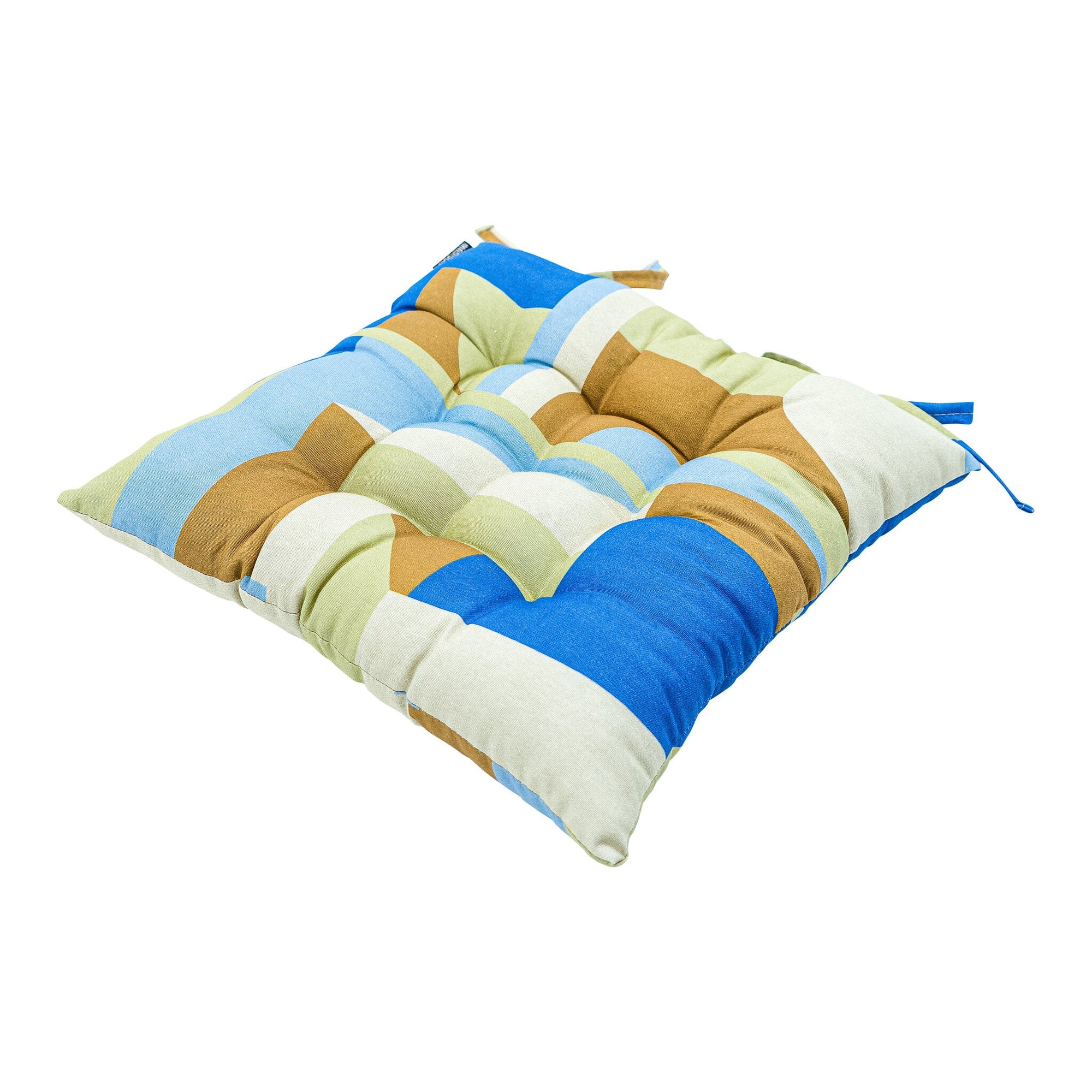 Toscane kussen 46X46 Patch azur