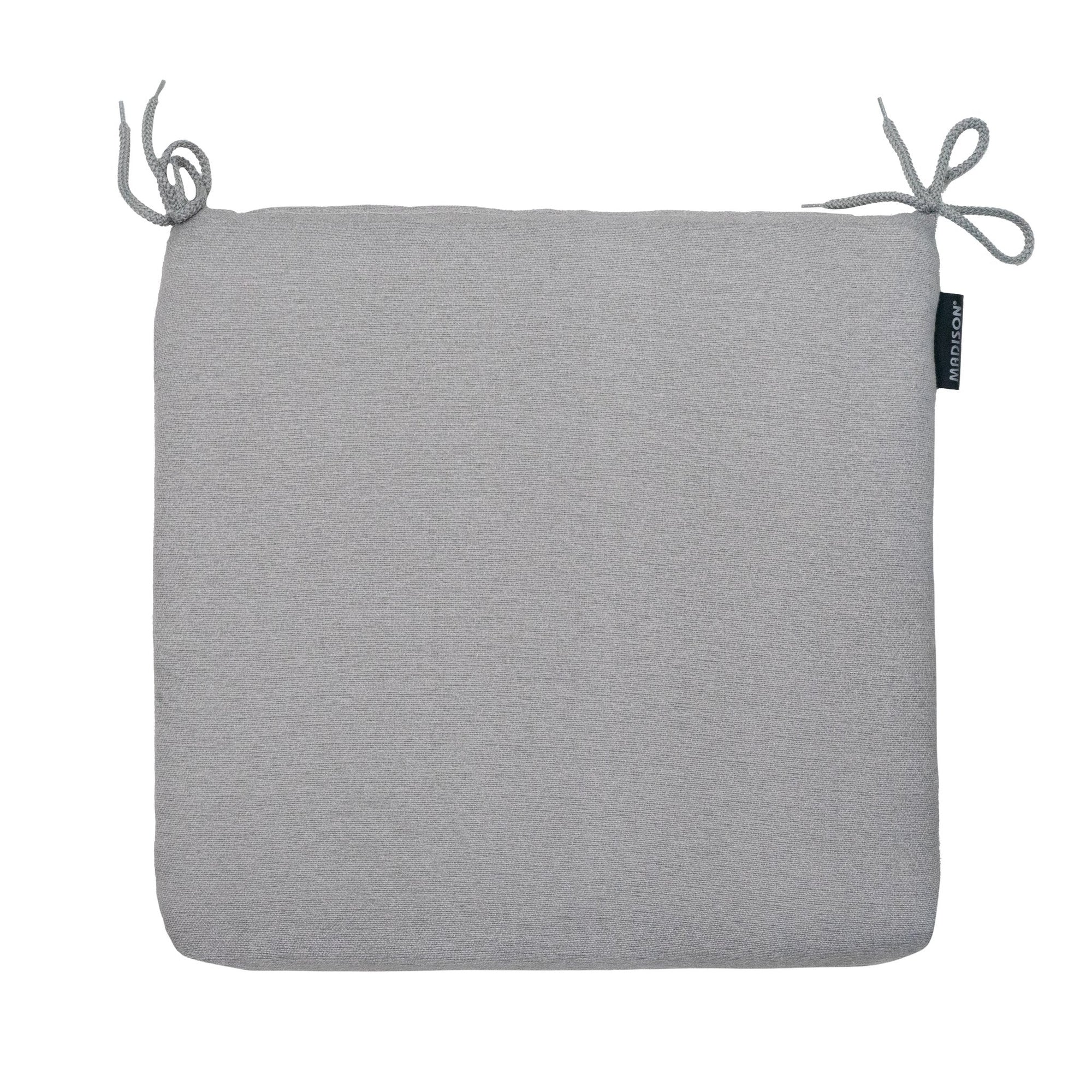 Madison Napels universeel rits zitkussen 40x40 cm - Napels grey