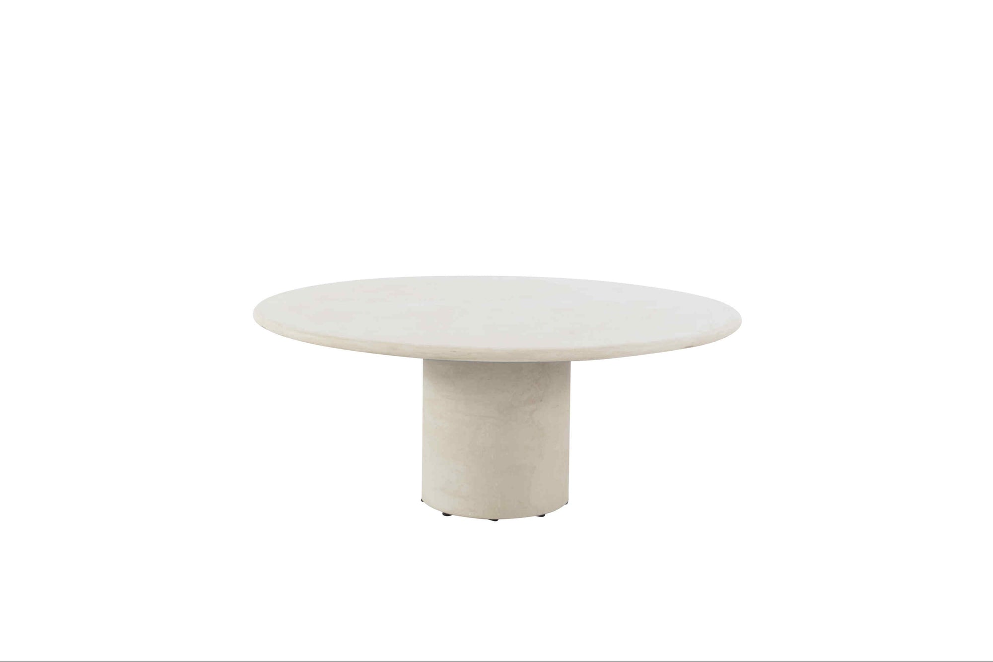 4 Seasons Outdoor Hampton dining table round mortex top 160 cm with mortex dining base - Image 1