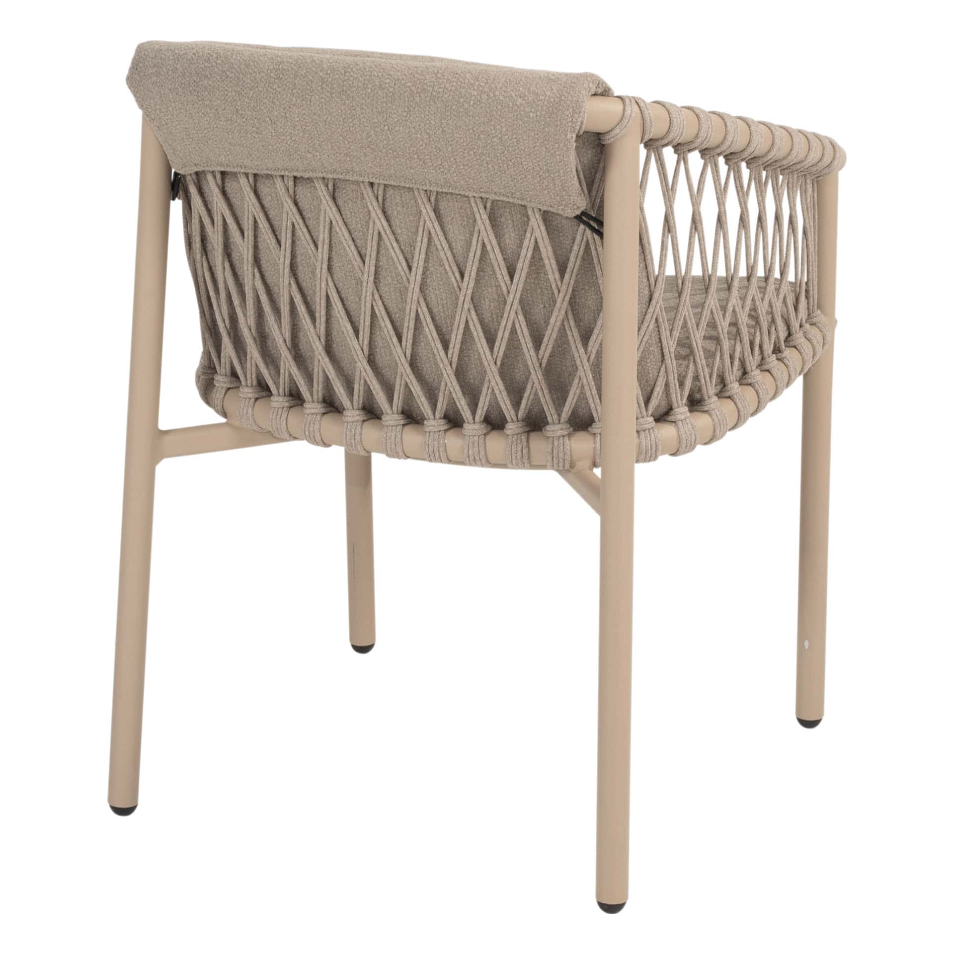 4SO Allora dining set latte (6 st.) + Taste 4SO Prado tafel 160cm