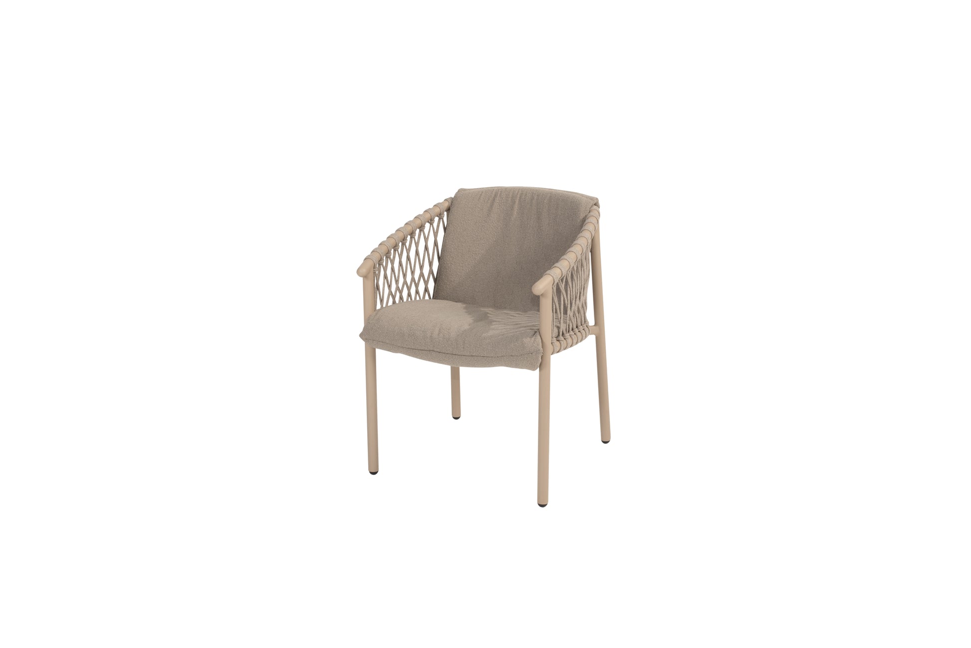 4SO Allora loungestoel latte incl. 2 kussens