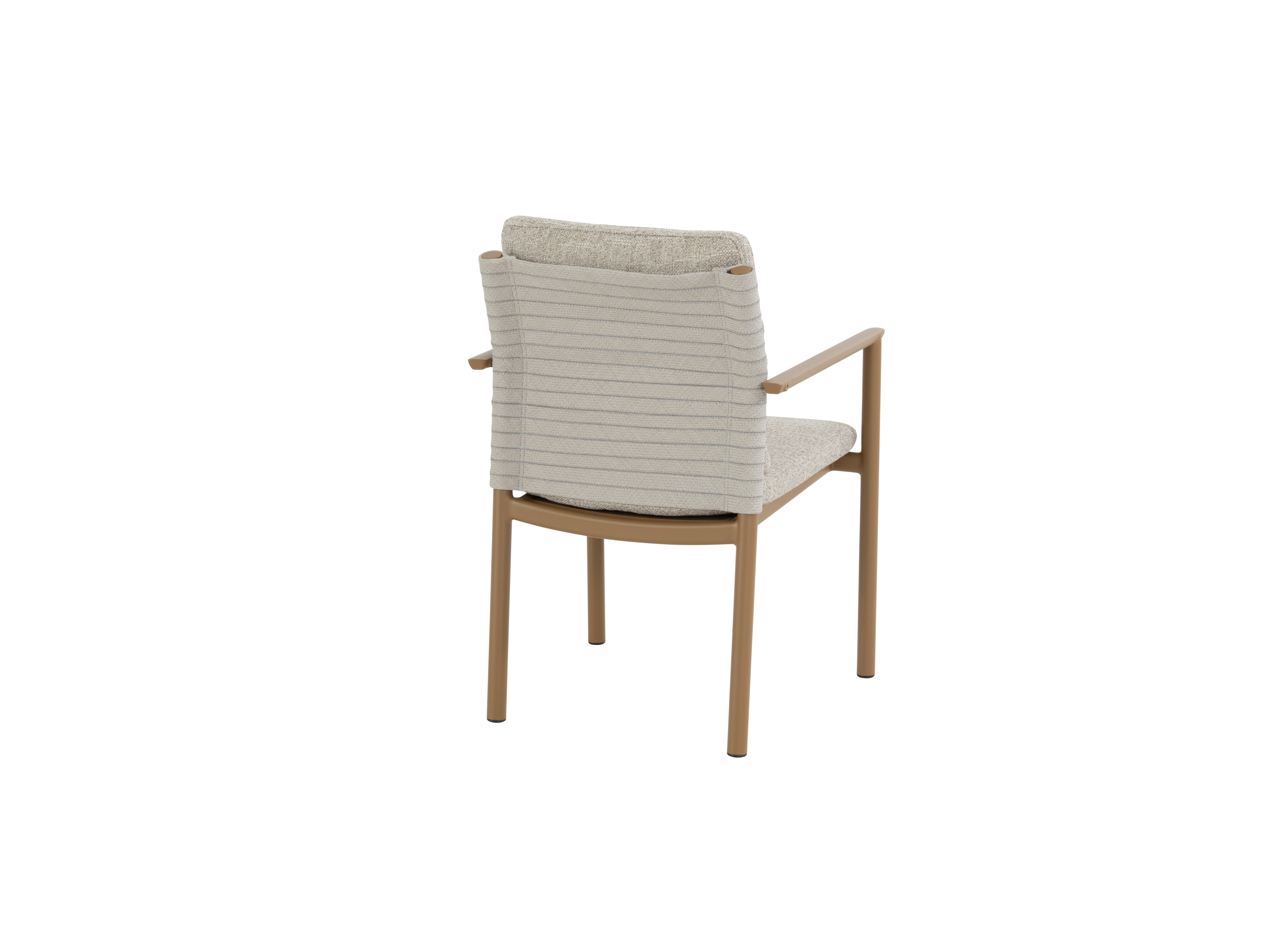 4SO Safina Esszimmerstuhl grau inkl. 2 Kissen