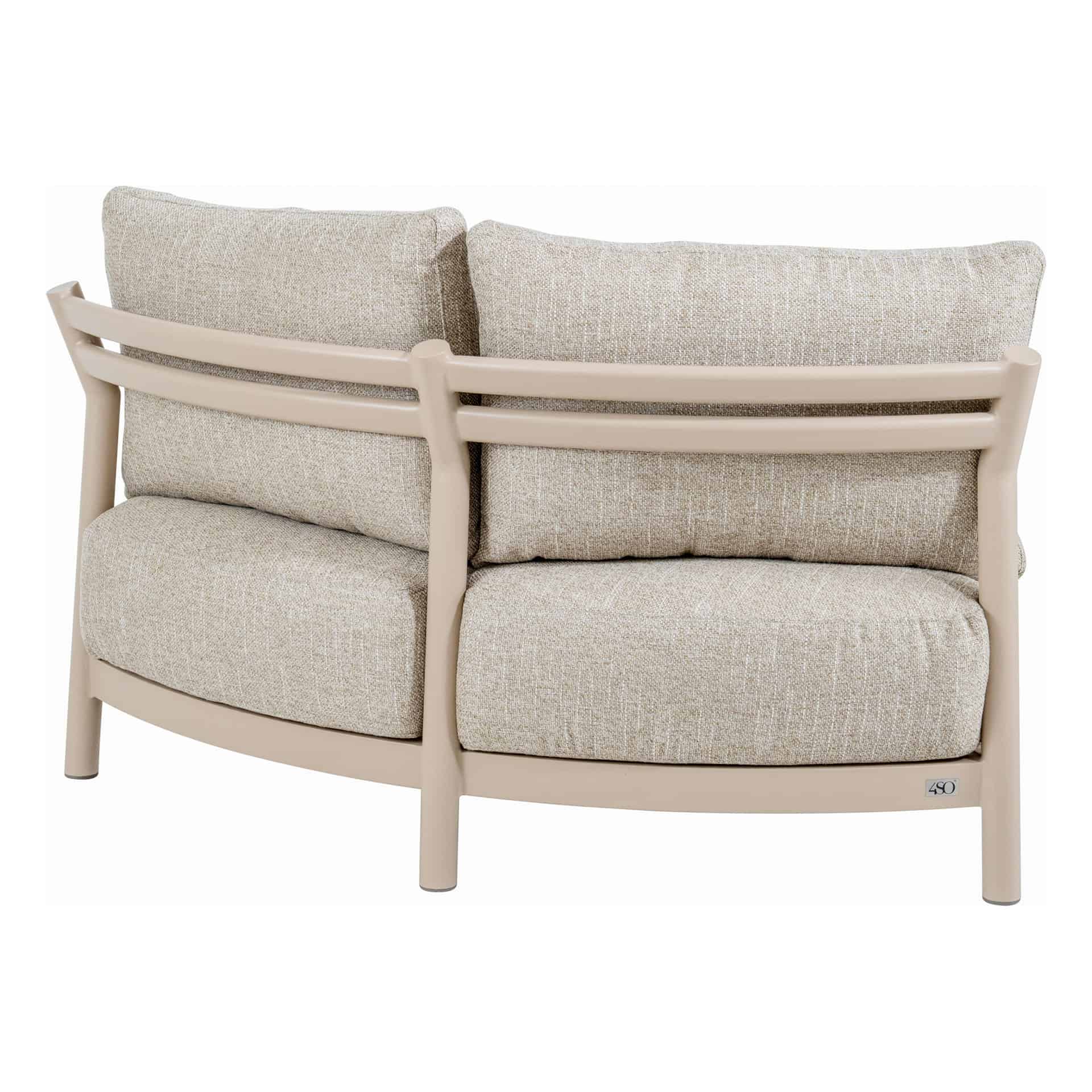 4SO Mykonos modulares Ecksofa 312×262.5 cm latte