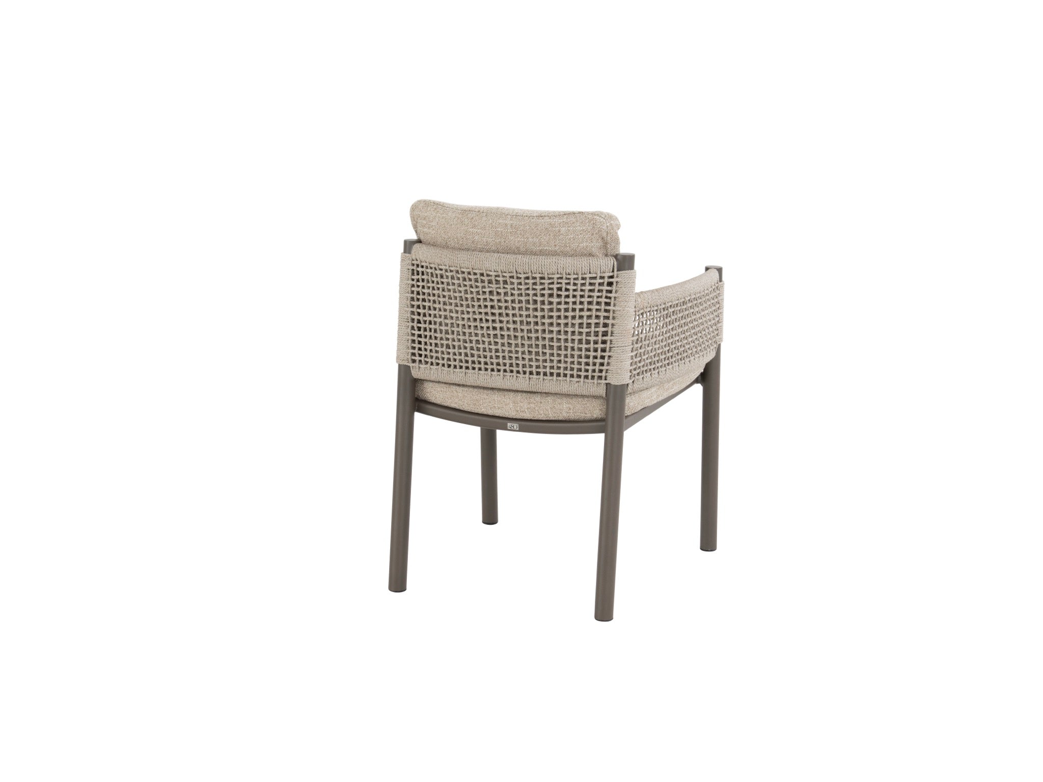 Savanne dining chair terre with 2 cushions - detail view