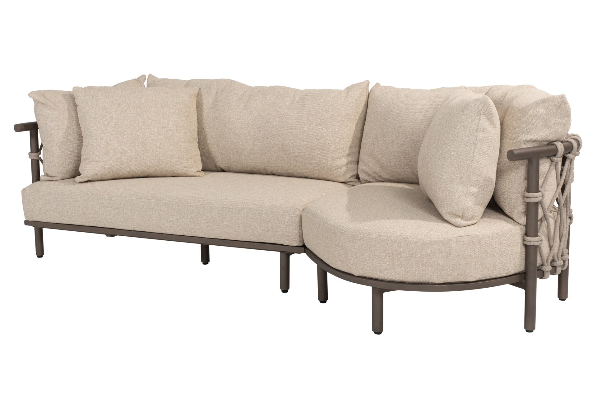 Ezra chaise lounge living bench - Complete Set