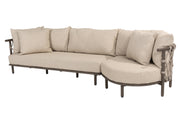 4SO Ezra chaise lounge set without table
