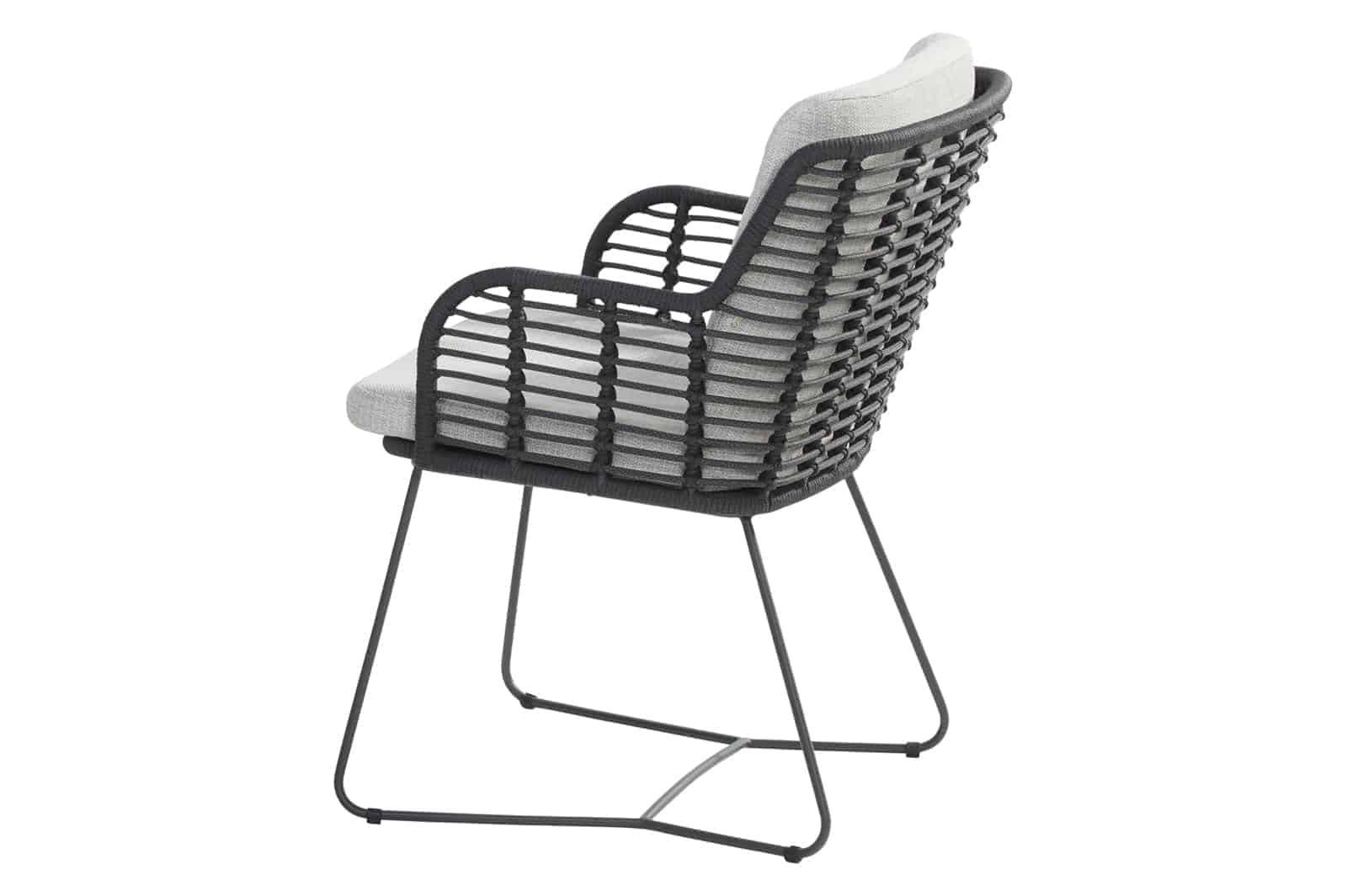 4SO Fabrice dining set anthracite (6 st.) + Taste 4SO Prado tafel 240x105cm