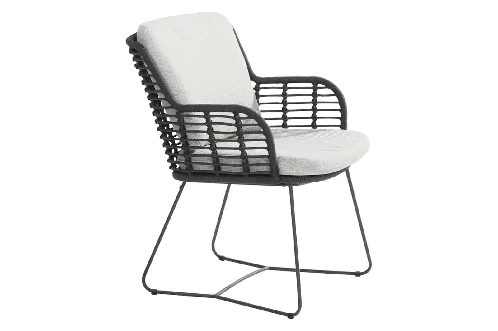 4SO Fabrice dining set anthracite (6 st.) + Taste 4SO Prado tafel 240x105cm