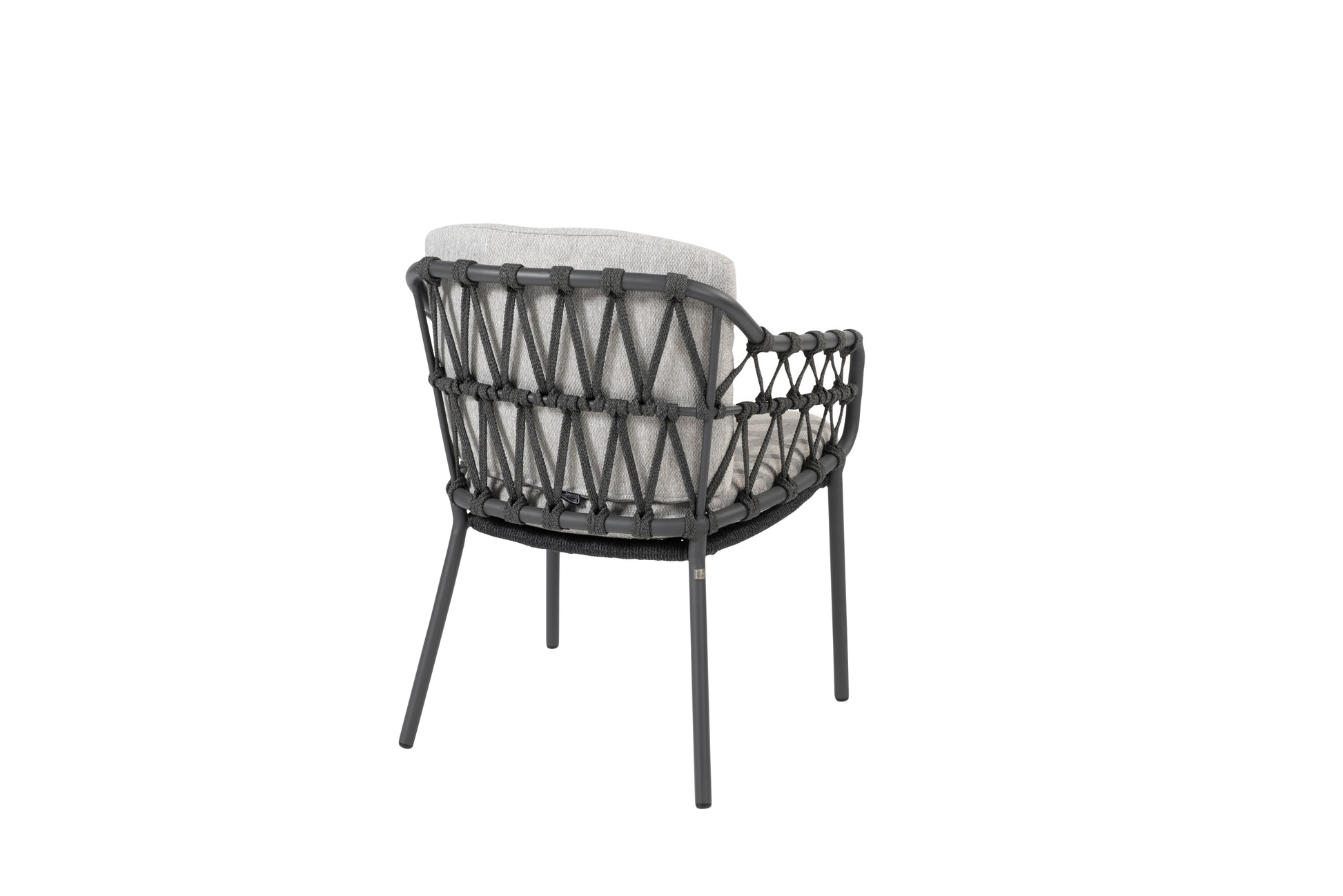 4SO Calpi loungestoel antraciet incl. 2 kussens - afbeelding 3