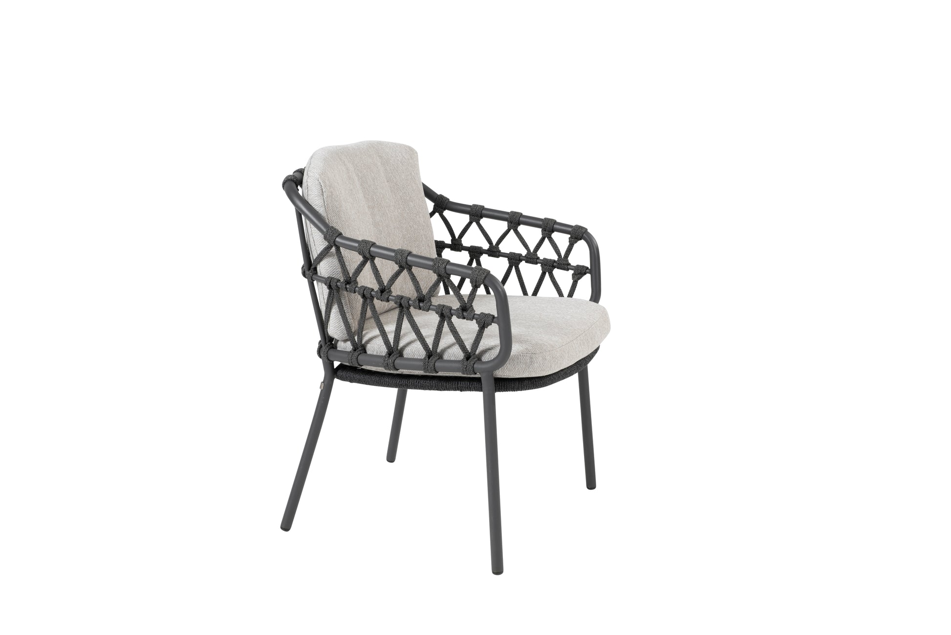 4SO Calpi loungestoel antraciet incl. 2 kussens - afbeelding 4