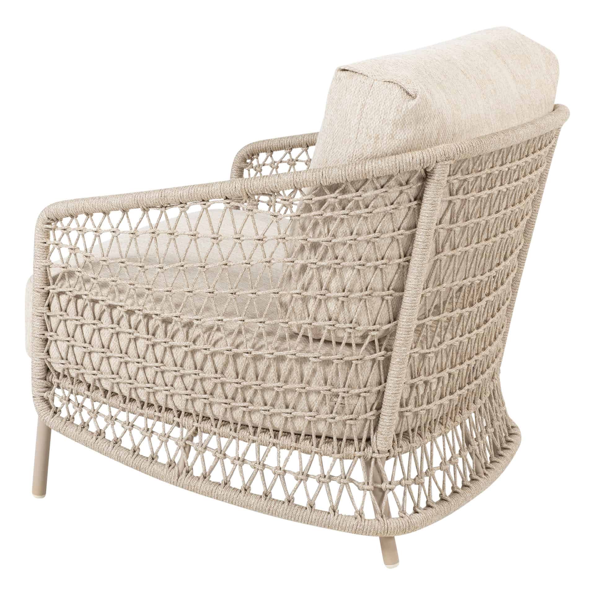 4SO Puccini lounge set latte incl. voetenbank