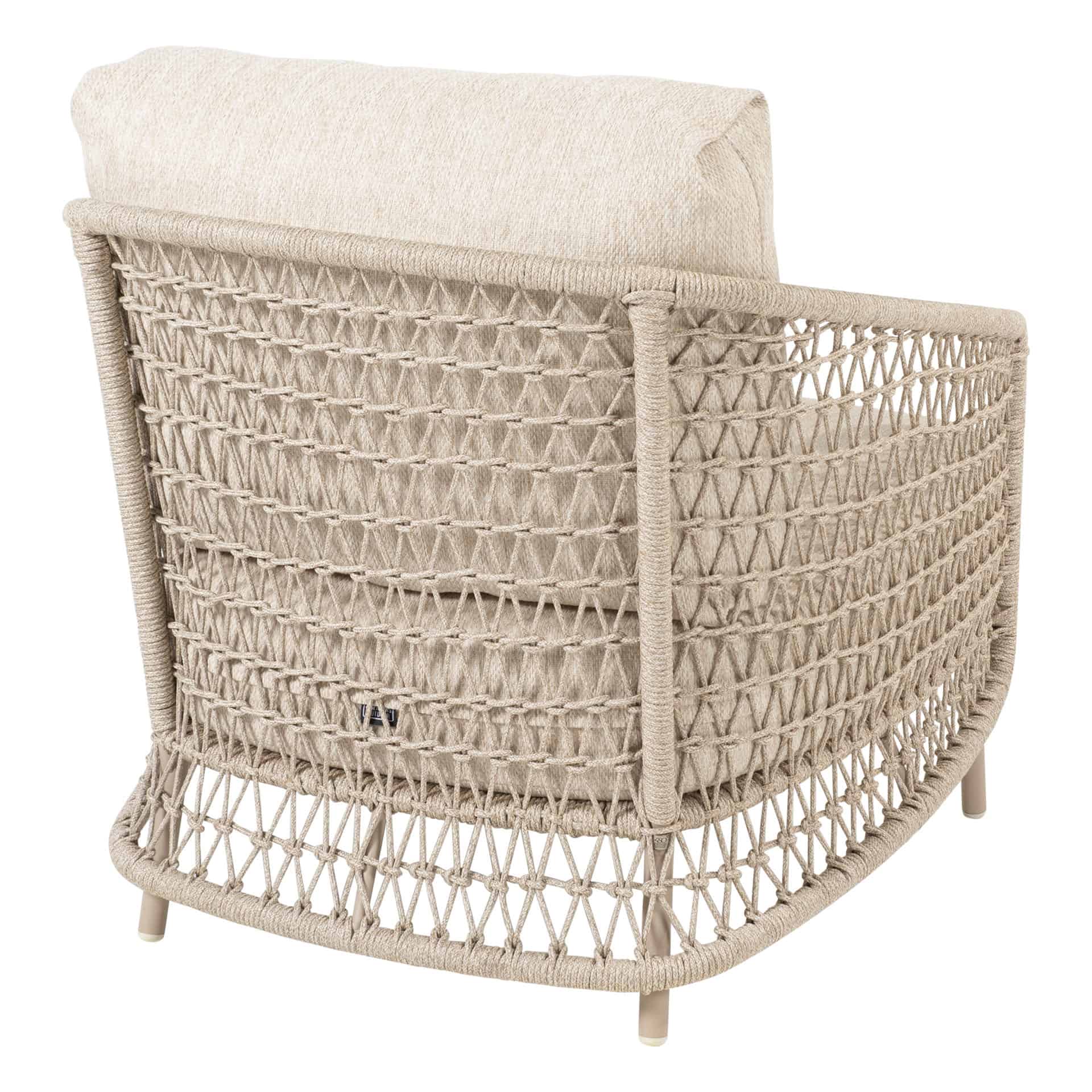 4SO Puccini lounge set latte incl. voetenbank