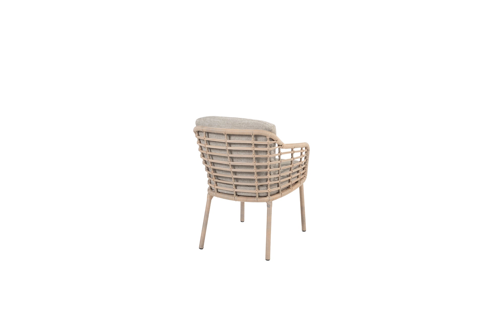 4SO Como dining stoel taupe incl. 2 kussens - afbeelding 3
