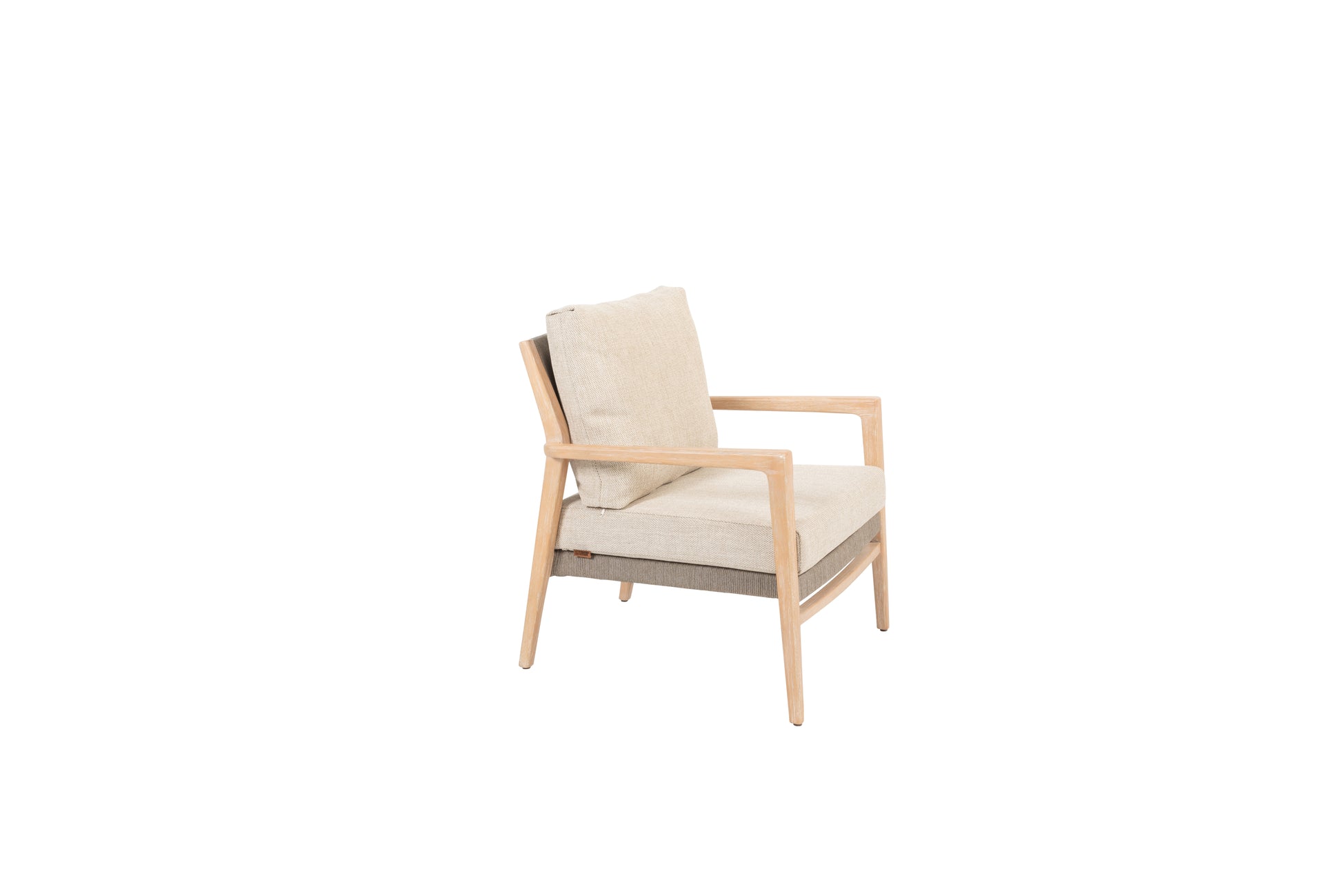 4SO Julia low dining stoel taupe incl. 2 kussens - afbeelding 4