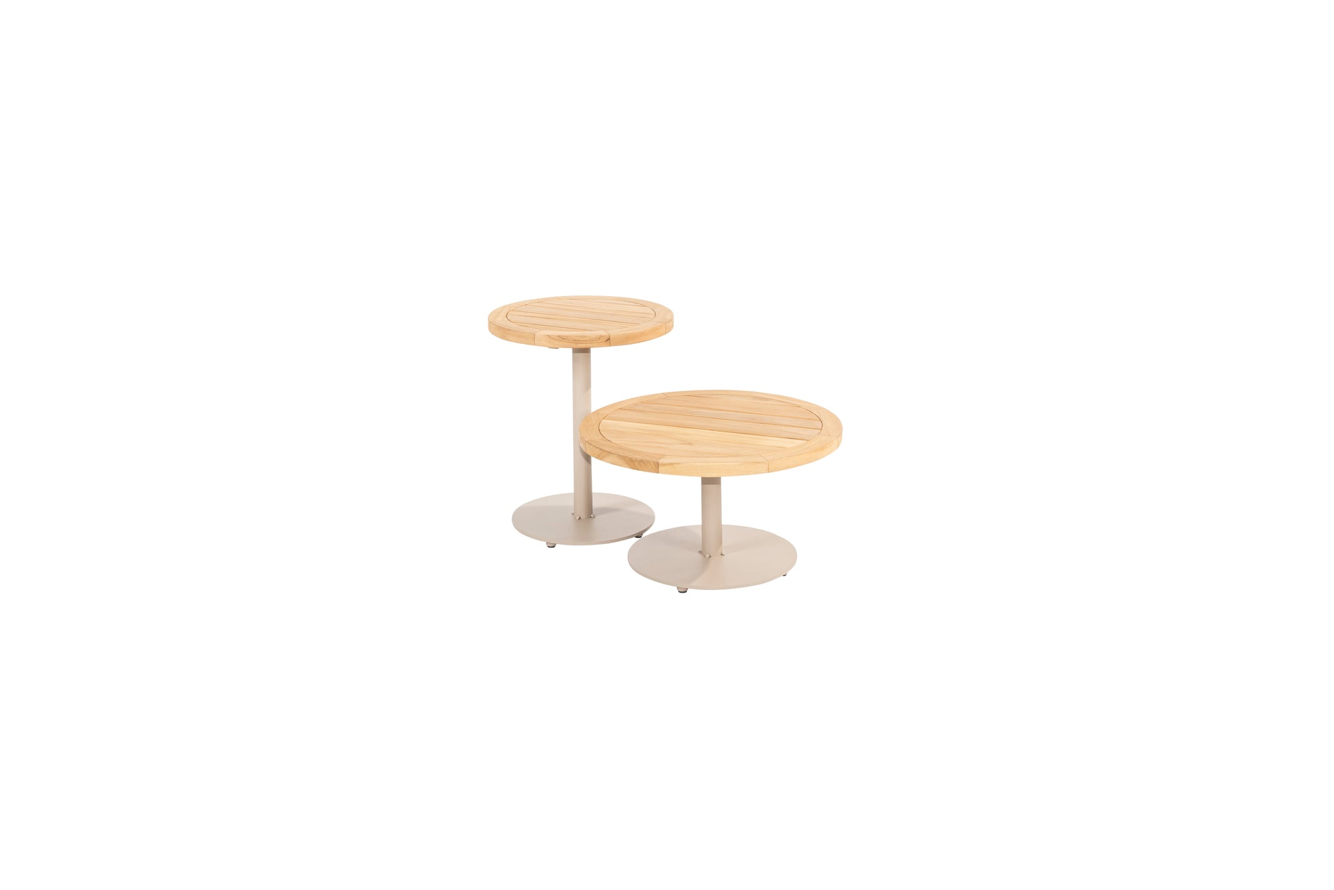 Volta salontafels set van 2 - Latte