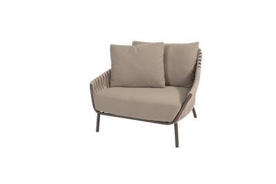 4SO Montera loungestoel latte incl. 2 kussens