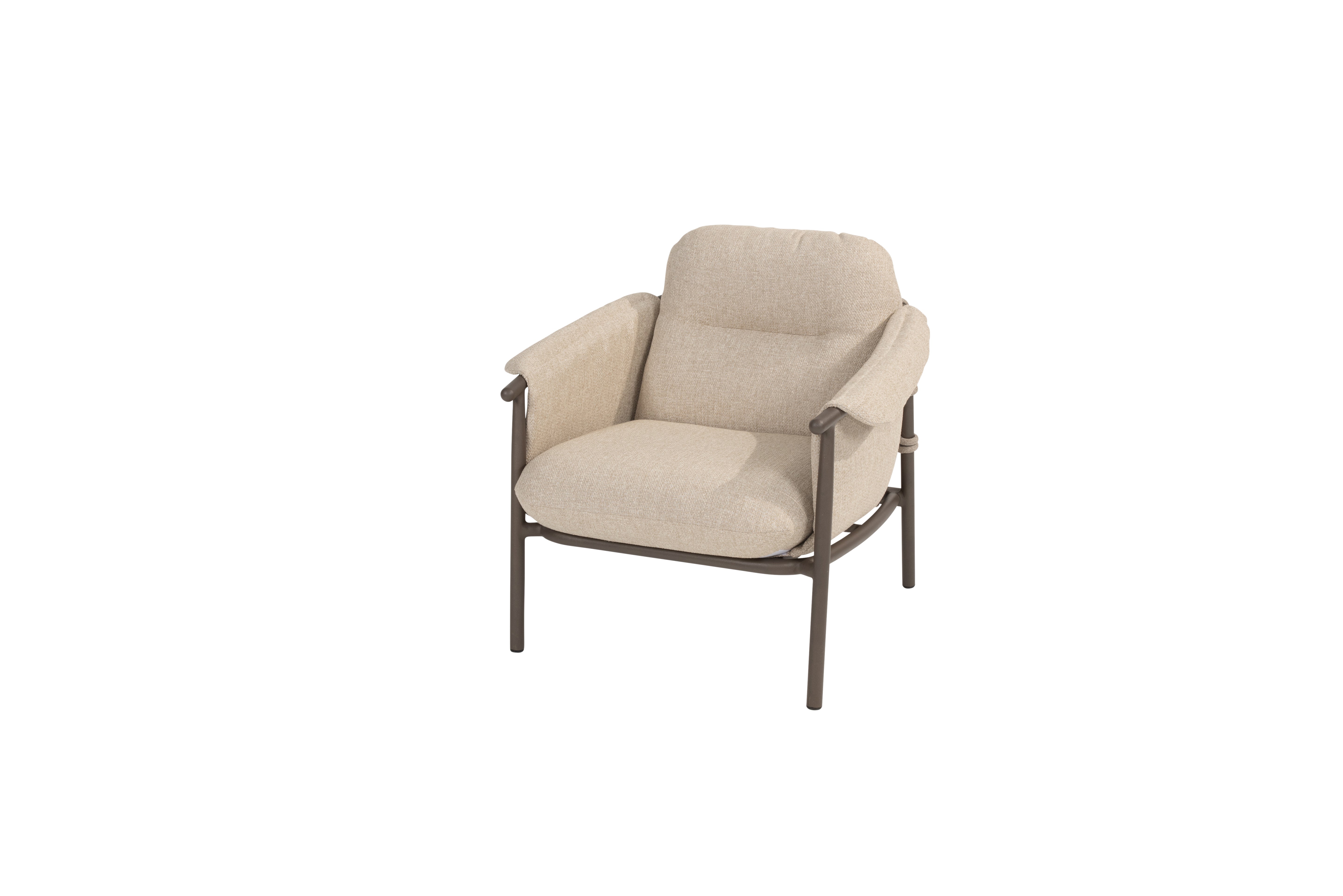 Ezra living chair with complete cushion set
