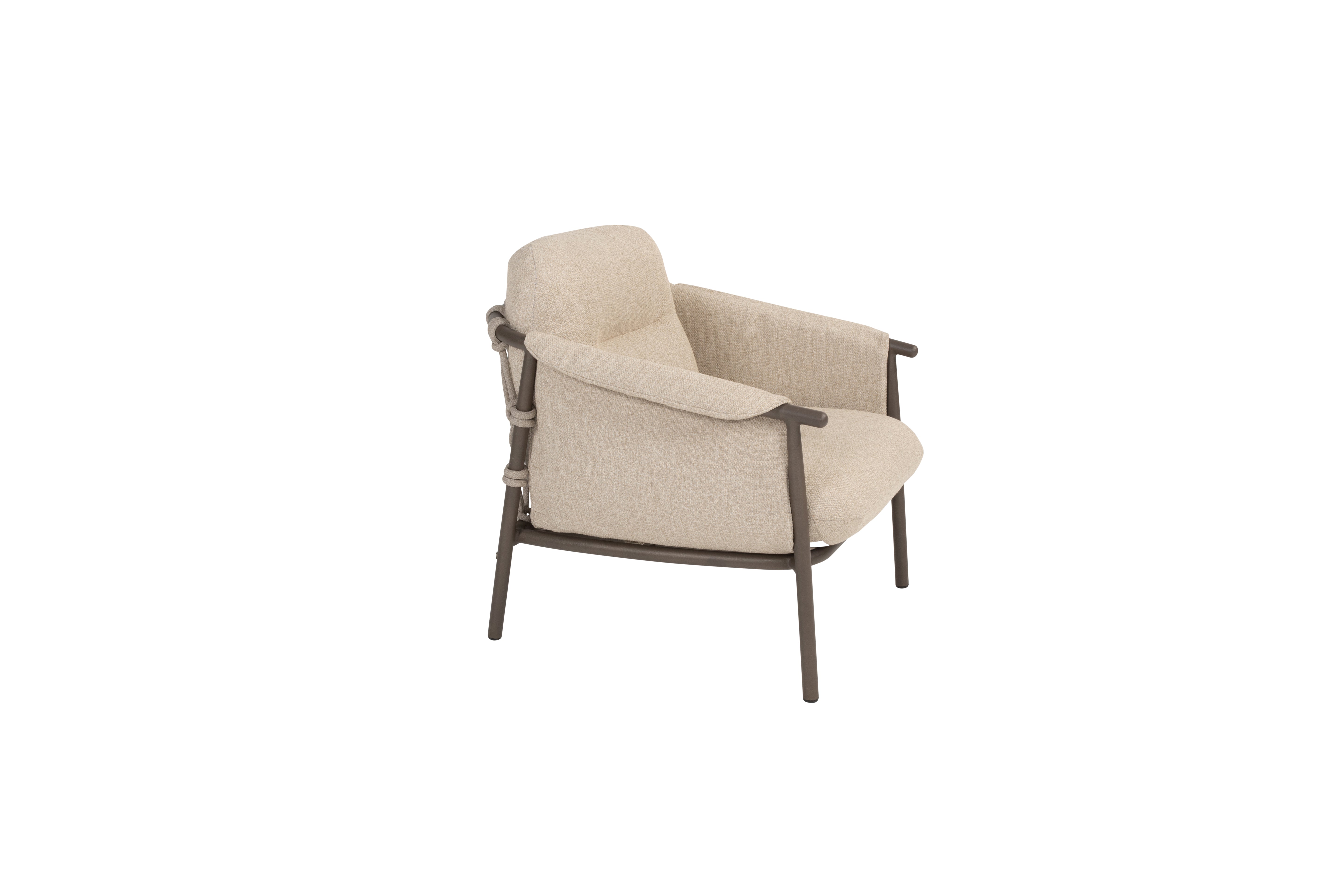 Ezra living chair with complete cushion set