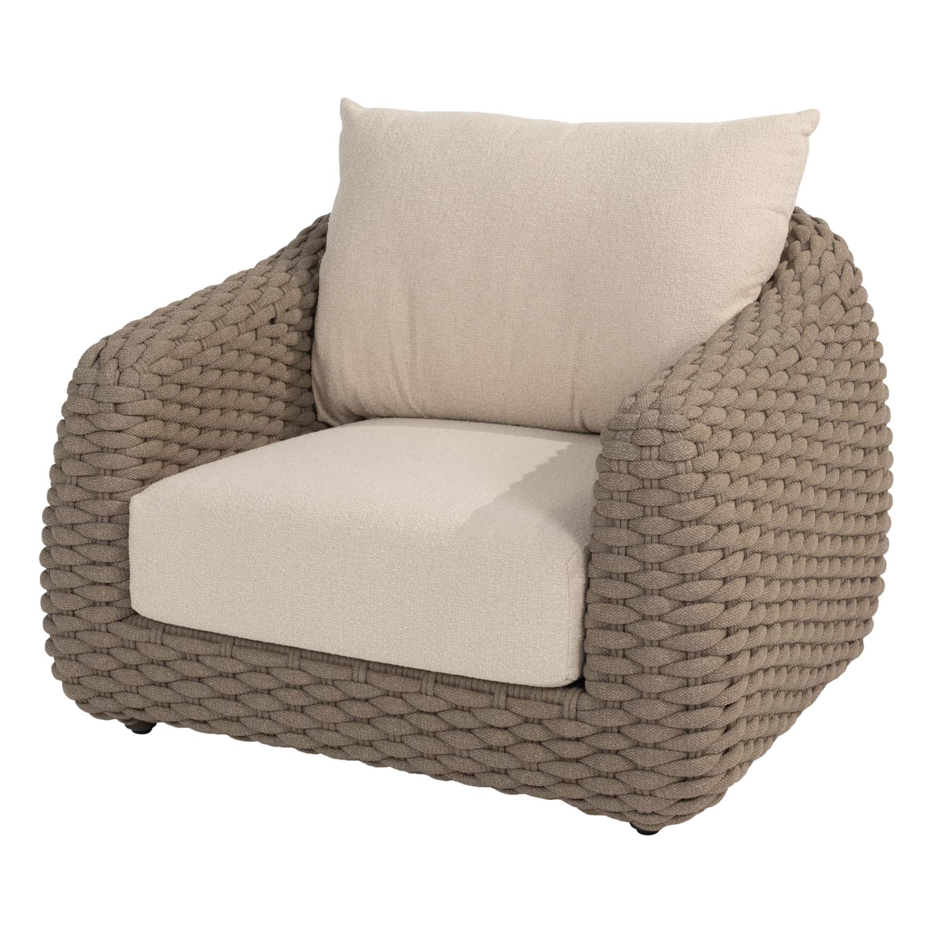 4SO Maxime lounge set chair met Finn salontafel 125x63cm