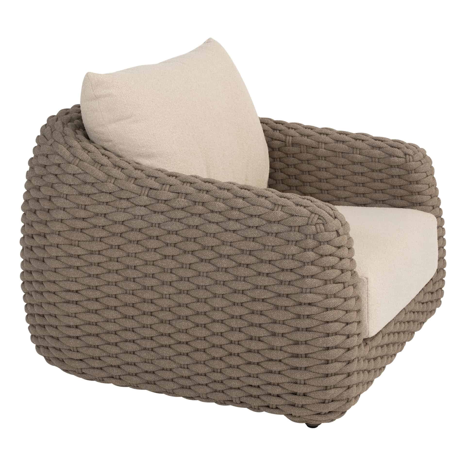4SO Maxime lounge set met Boaz bijzettafel ⌀45cm