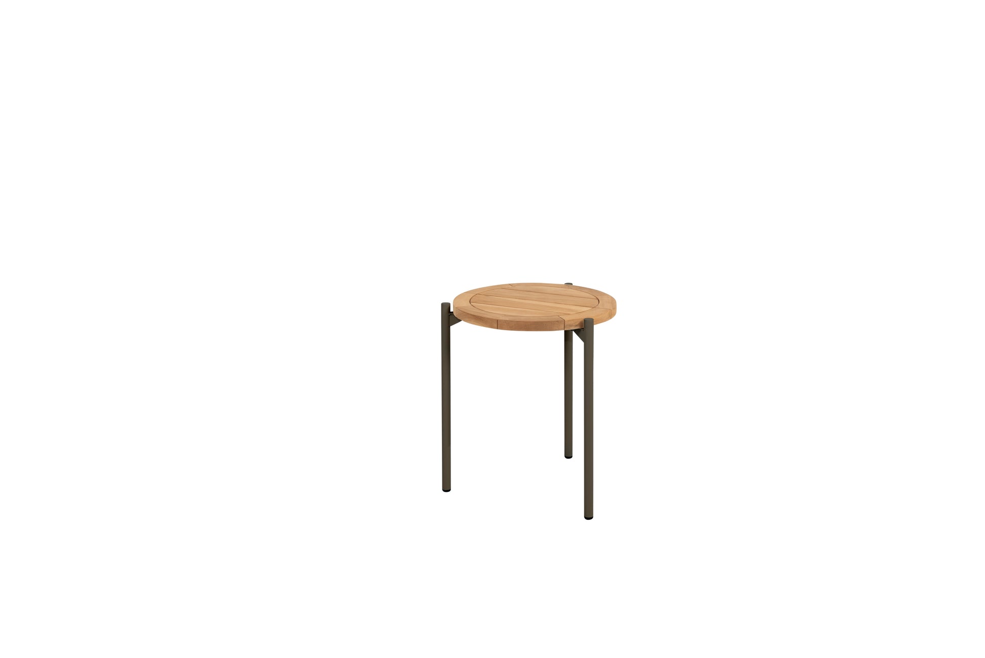4SO Yoga side table terre natural teak 45 cm. (H55) - SKU 214194