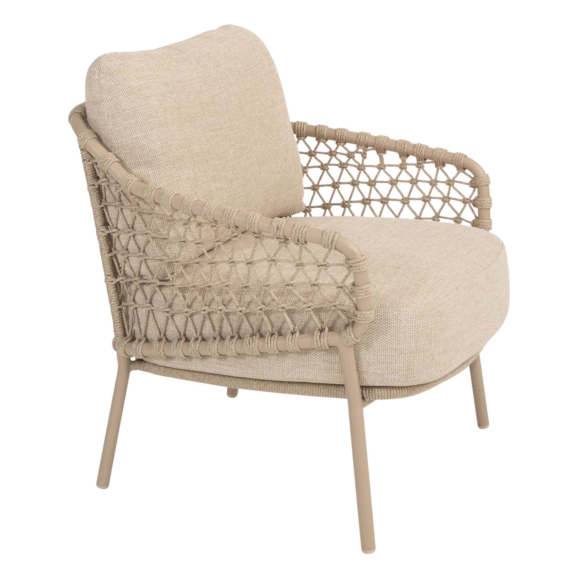 4SO Sardinia low dining set (6 st.) + Taste 4SO Donato tafel ⌀160cm