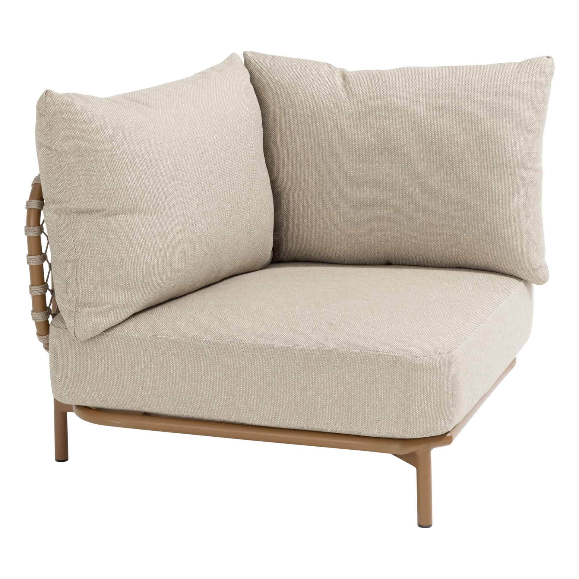 4SO Martinique lounge set amber met Sofie salontafels (2 st.)