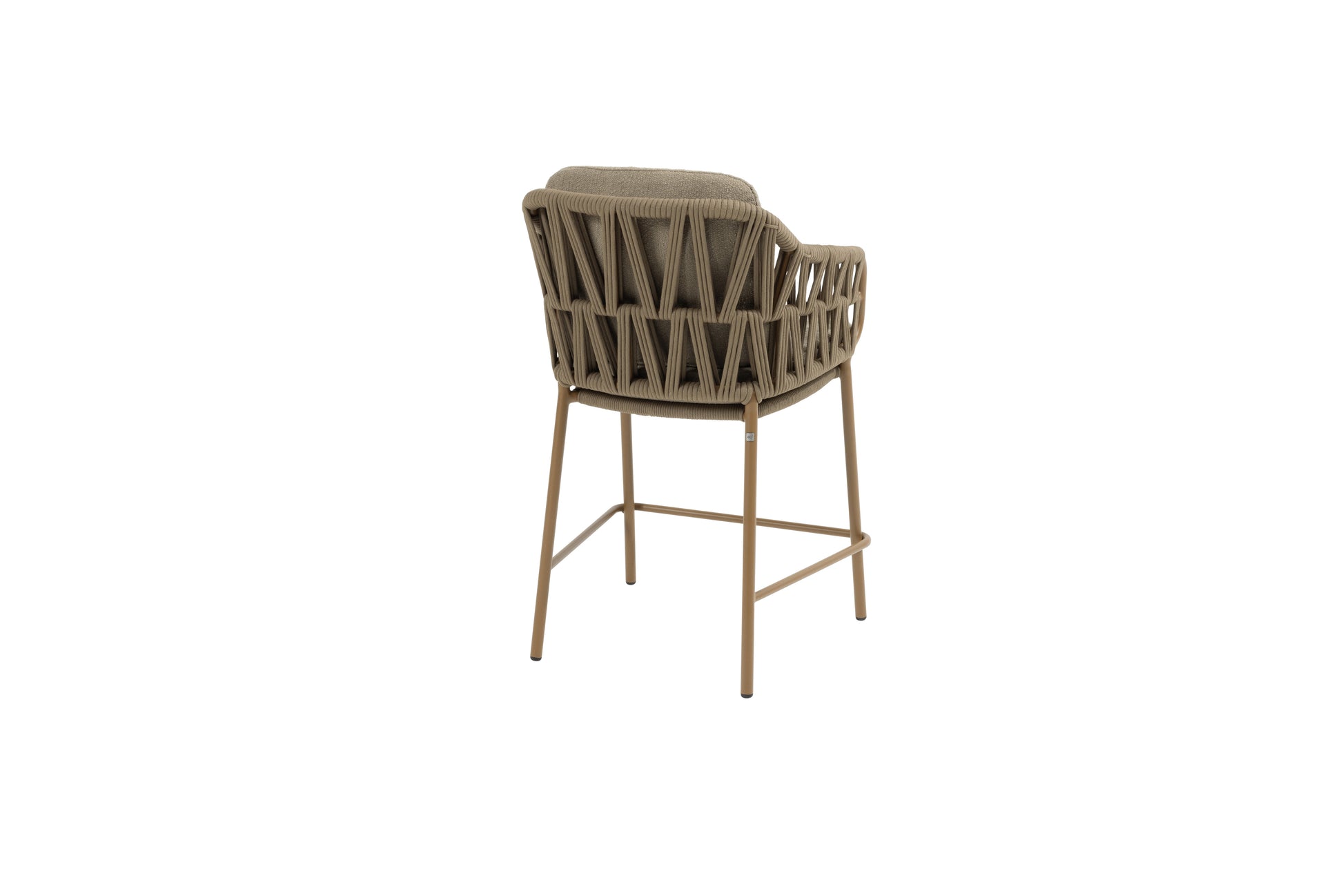 4SO Biarritz bar stoel taupe incl. 2 kussens - afbeelding 4