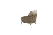 4SO Molina loungestoel taupe incl. 2 kussens