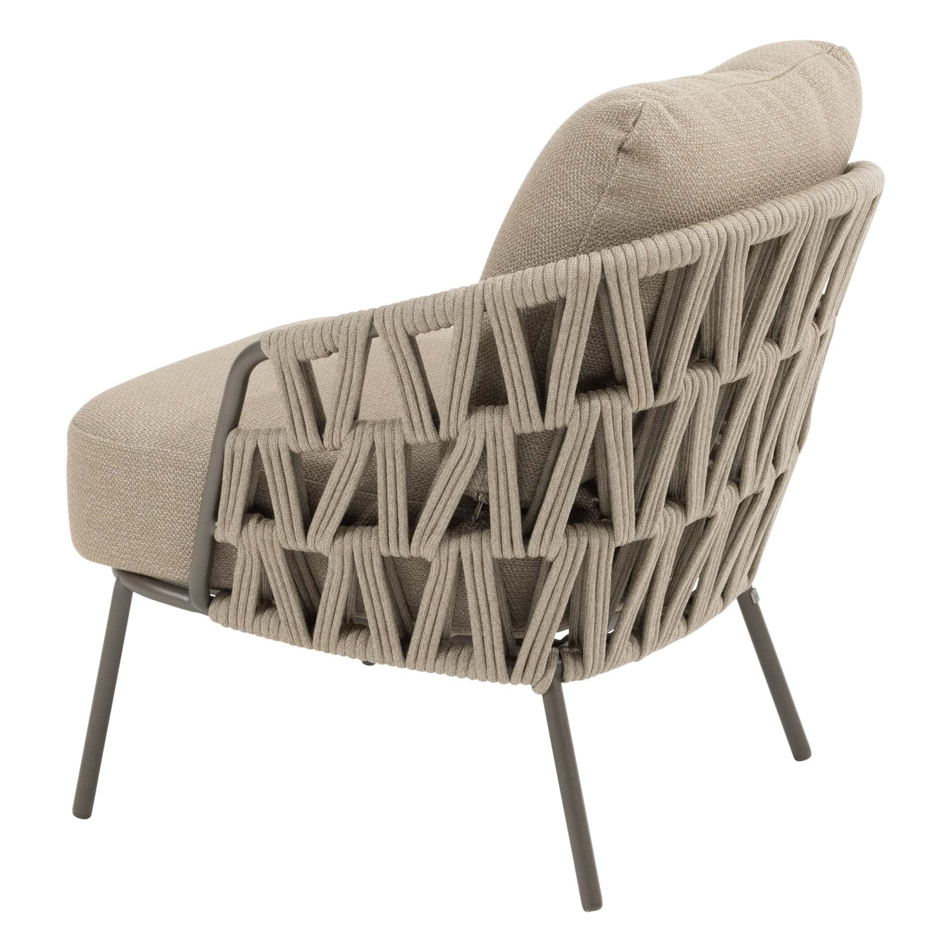 4SO Mallorca low dining set terre (5 st.) + Taste 4SO Salute tafel 220x105cm