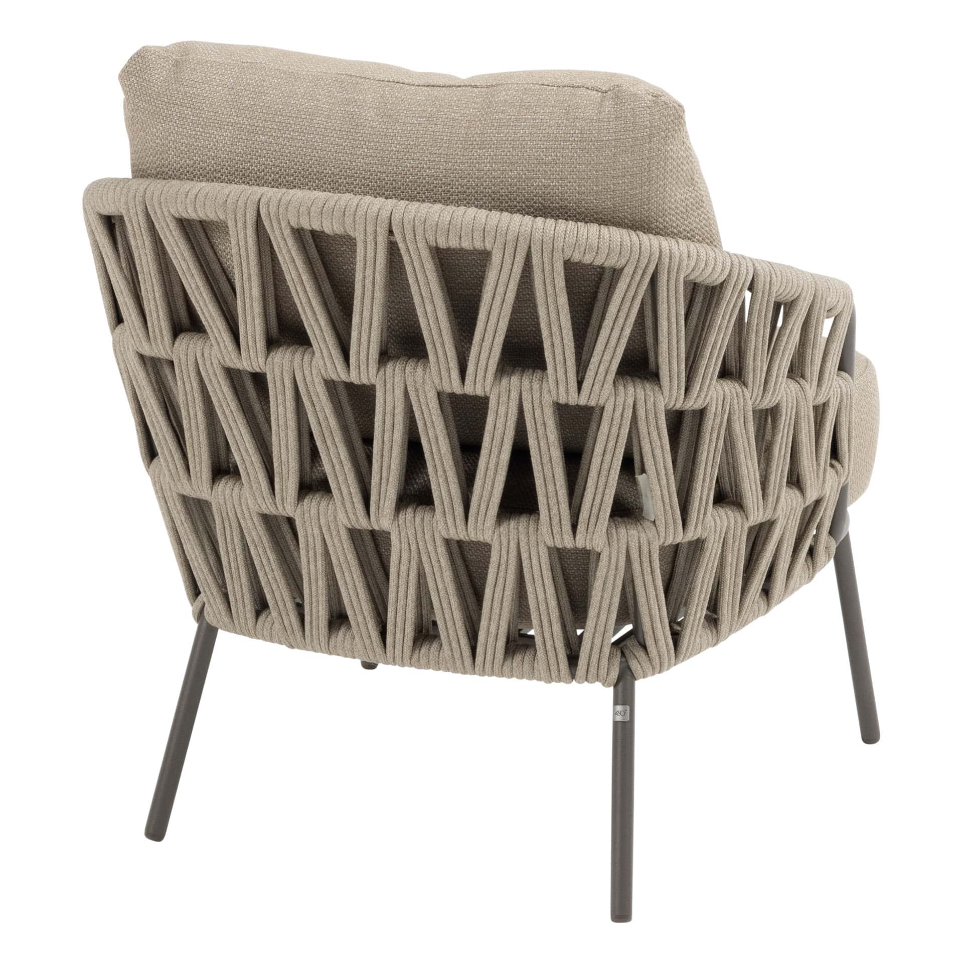 4SO Mallorca low dining set terre (5 st.) + Taste 4SO Salute tafel 220x105cm