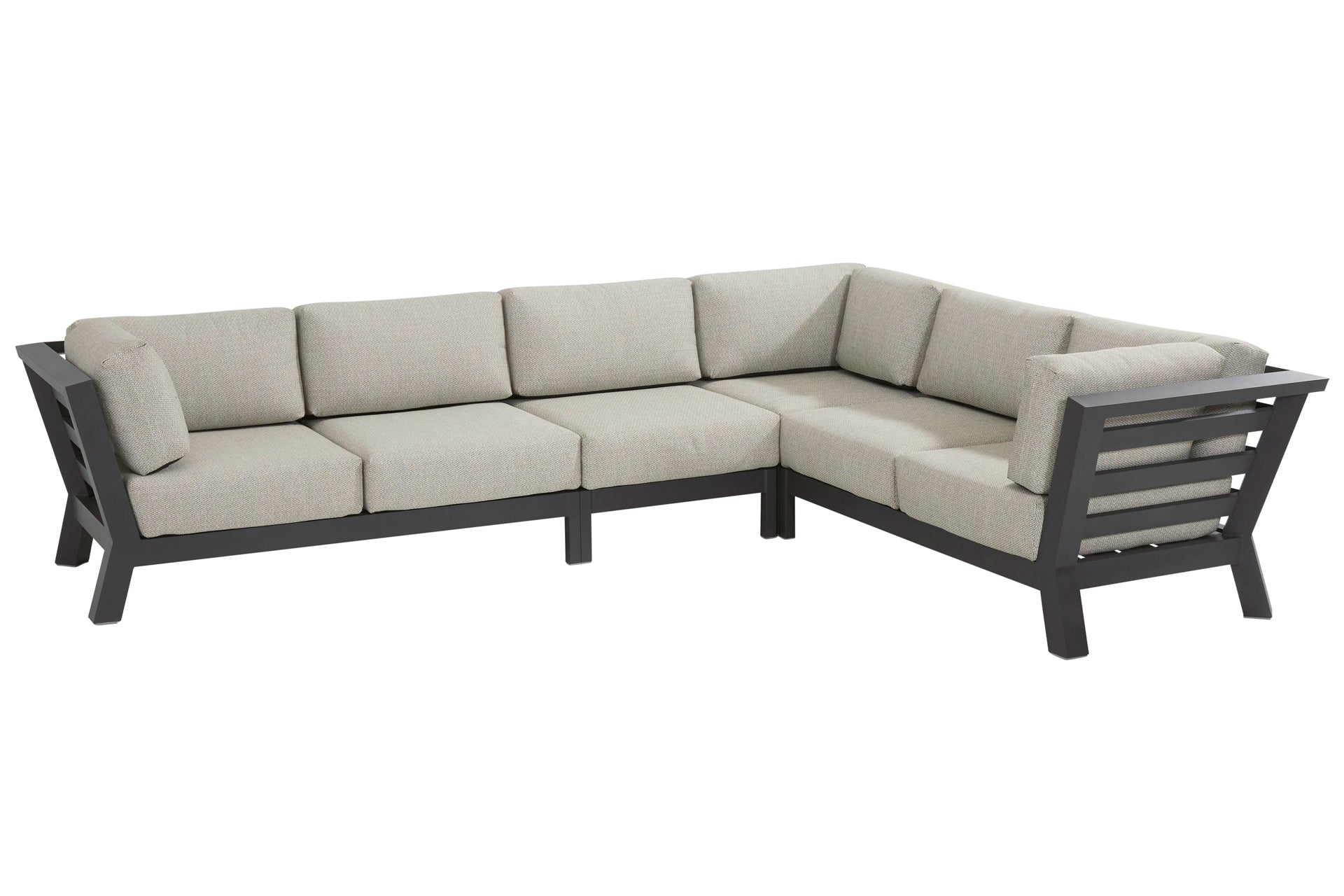 4SO Meteoro modulaire hoekbank 323×250 cm antraciet