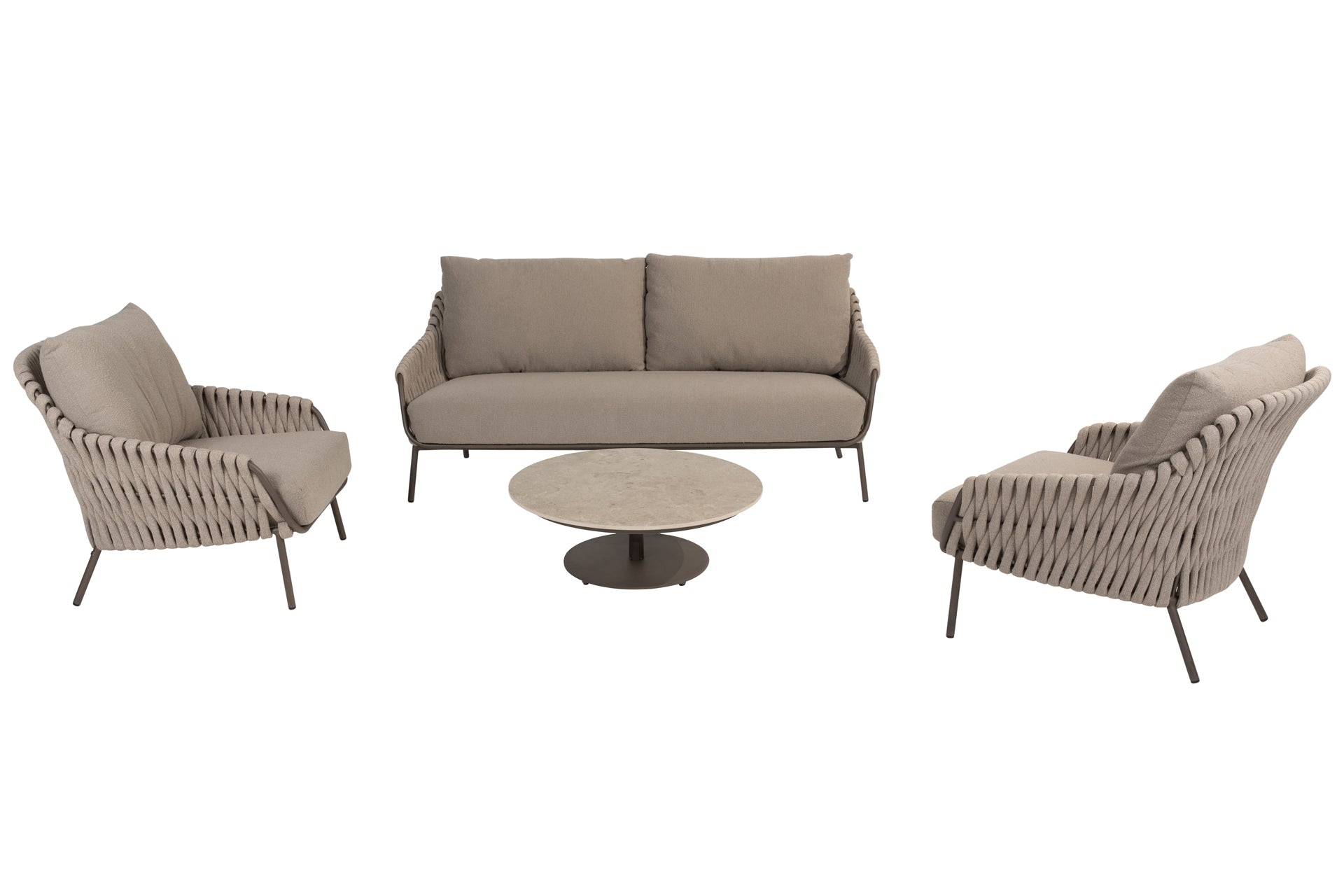 Montera lounge set with Boaz 80cm table - Complete Set