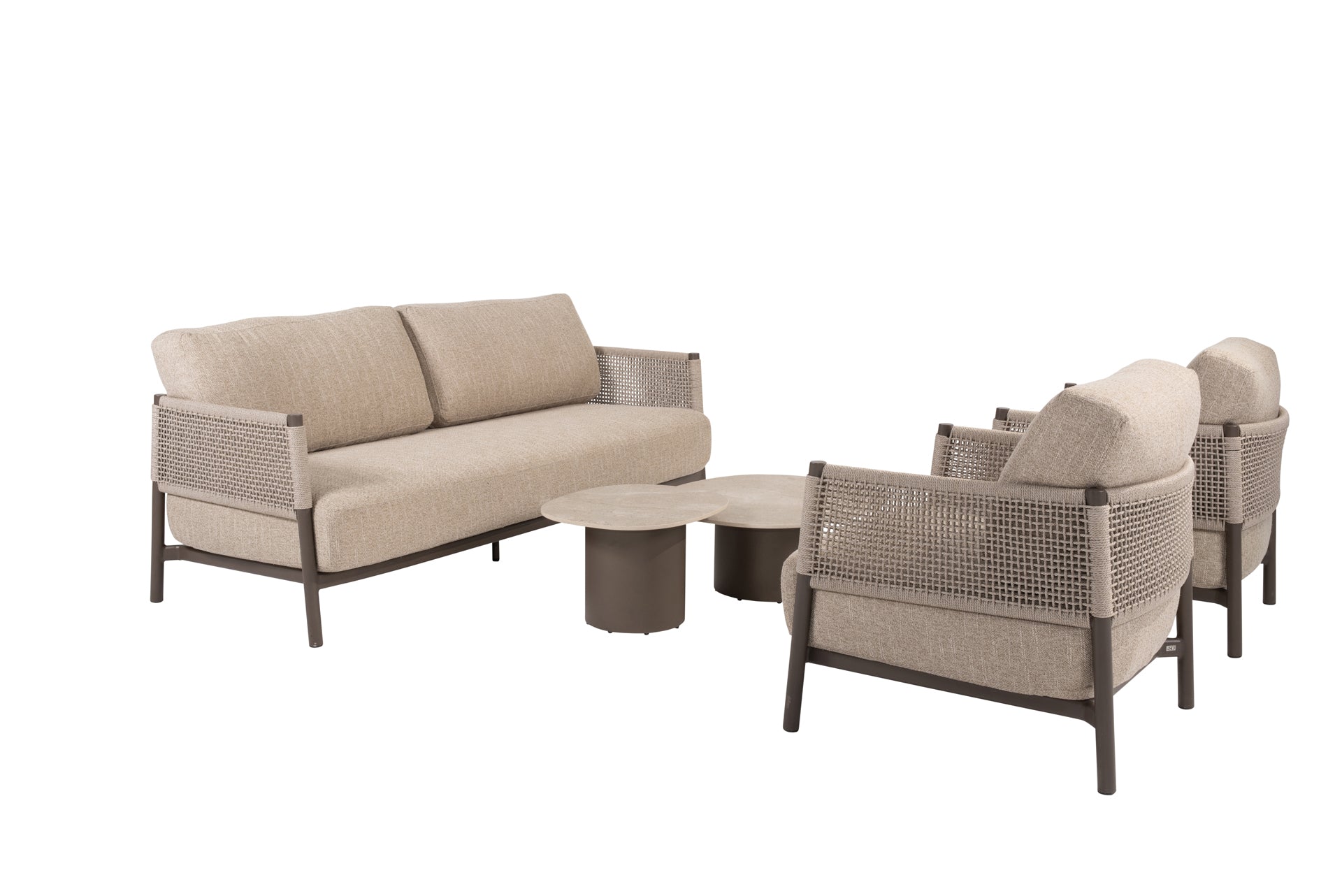 Savanne lounge set terre with Sofie tables - Complete Set