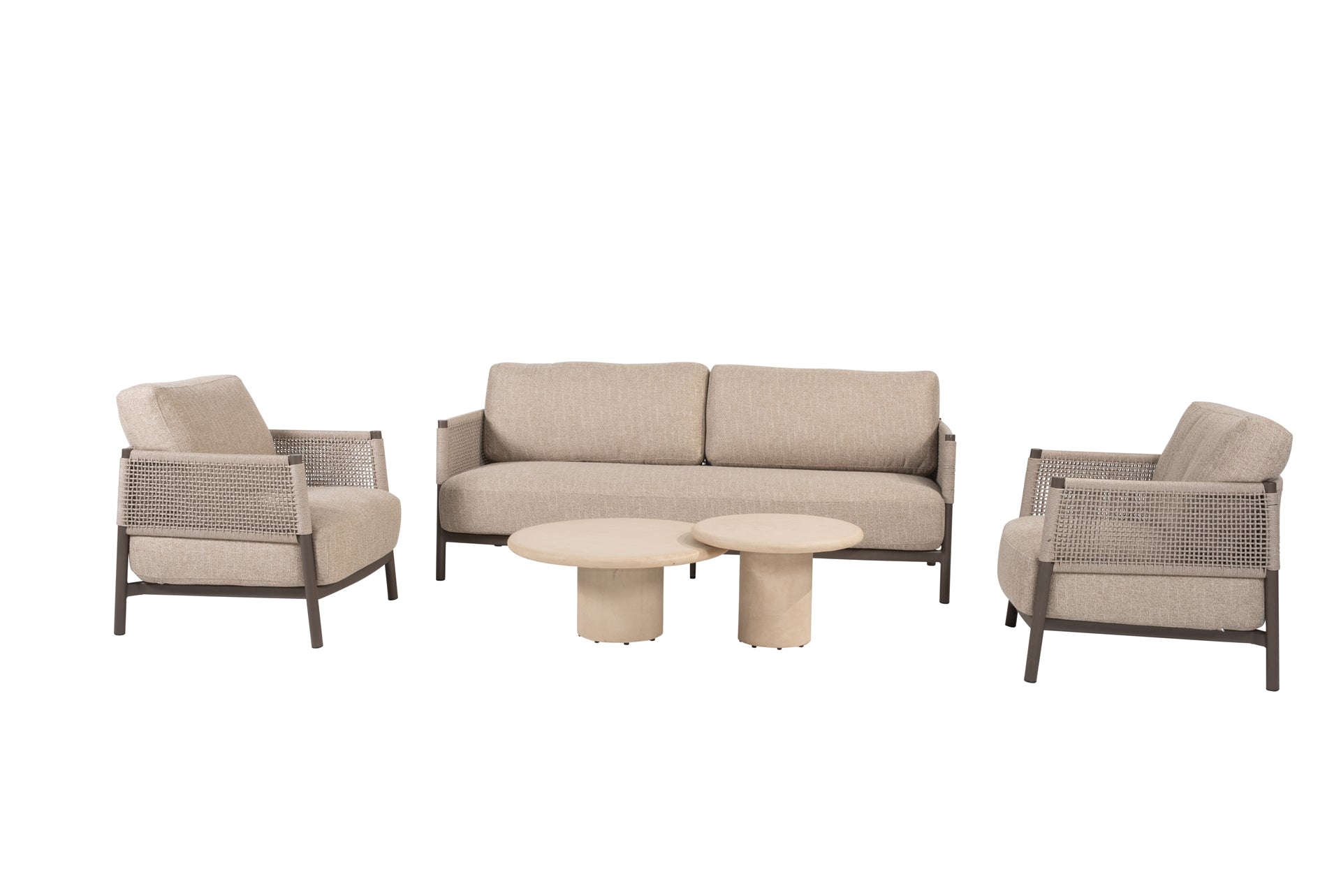 Savanne lounge set terre with Hampton tables - Complete Set