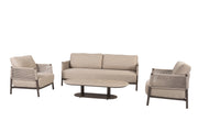 Savanne lounge set terre with Boaz table oval - Complete Set