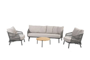 Alicante lounge set anthracite with Yoga table - Complete Set