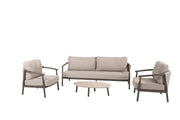 Barolo lounge set terre with Salute table ellips - Complete Set