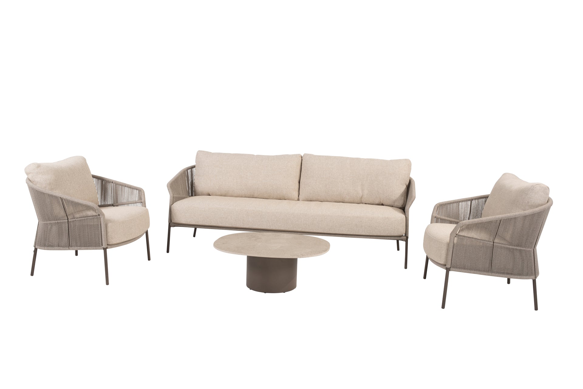 Florence lounge set terre with Sofie table - Complete Set