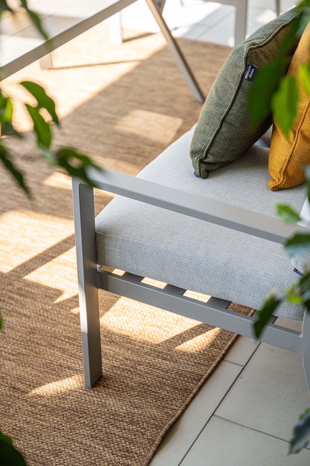 Garden Impressions Sergio loungeset dining 4-delig aluminium frame - afbeelding 11