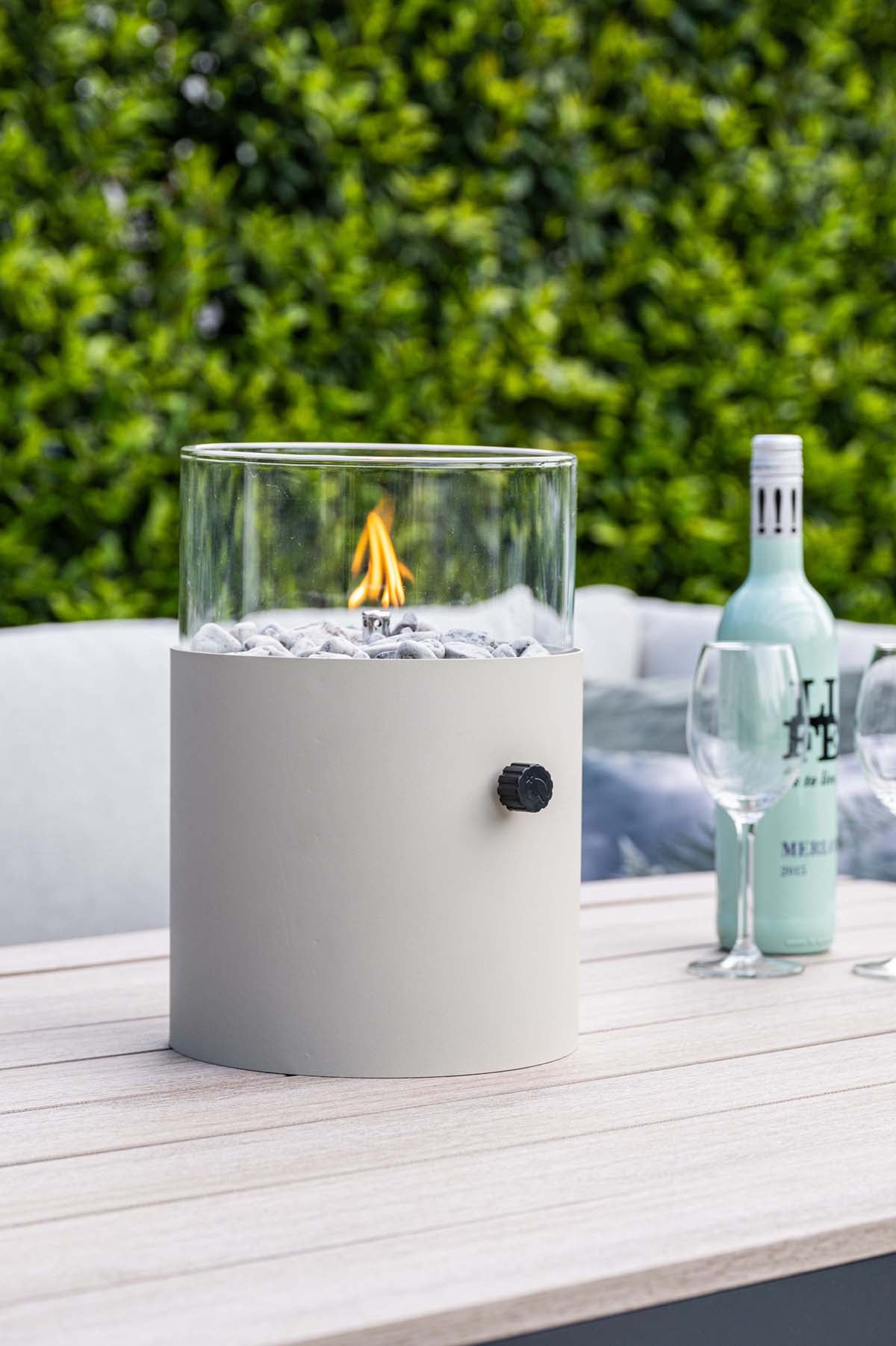 Garden Impressions Monti lounge-diningset 5-delig aluminium frame met rope