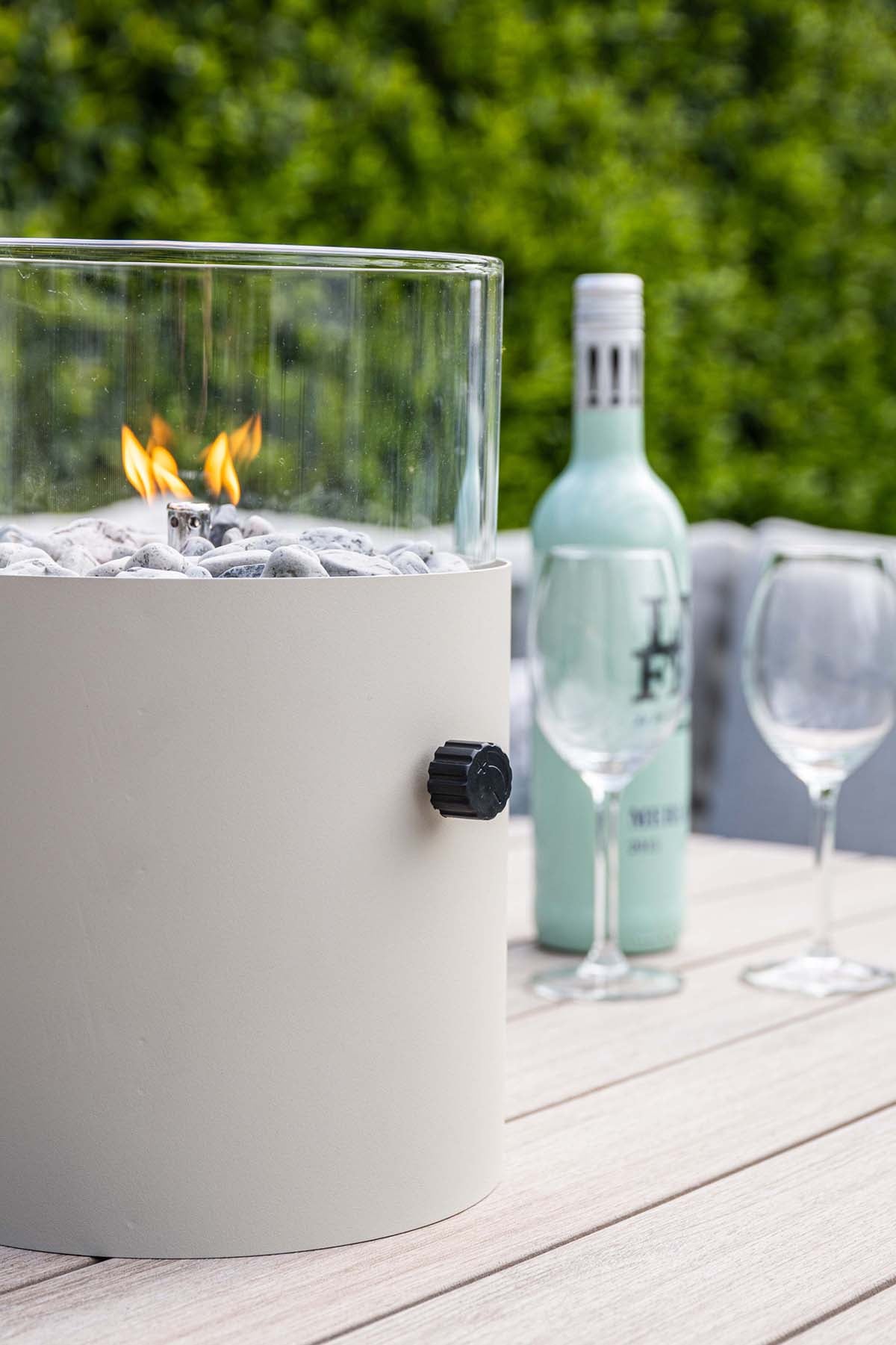 Garden Impressions Monti lounge-diningset 5-delig aluminium frame met rope