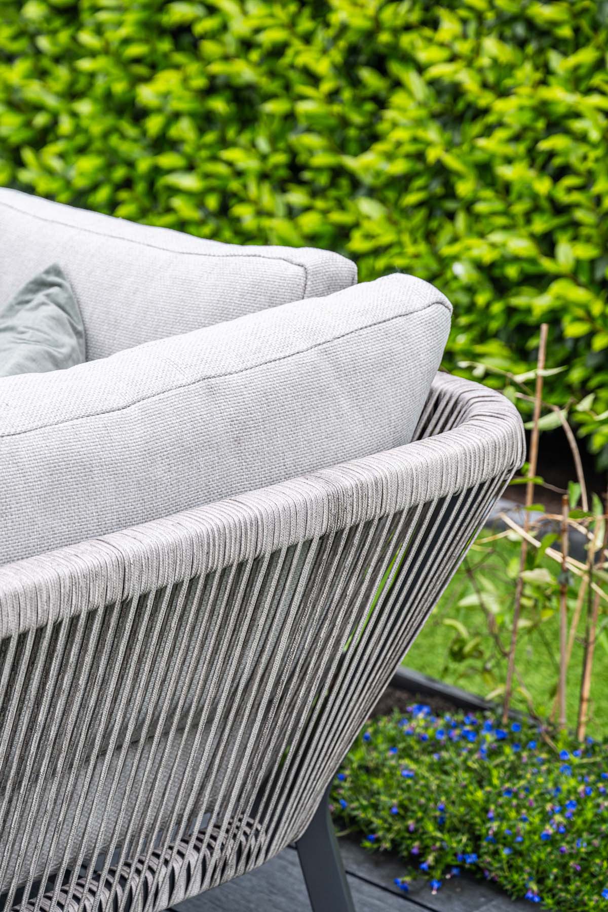 Garden Impressions Monti lounge-diningset 5-delig aluminium frame met rope - afbeelding 14