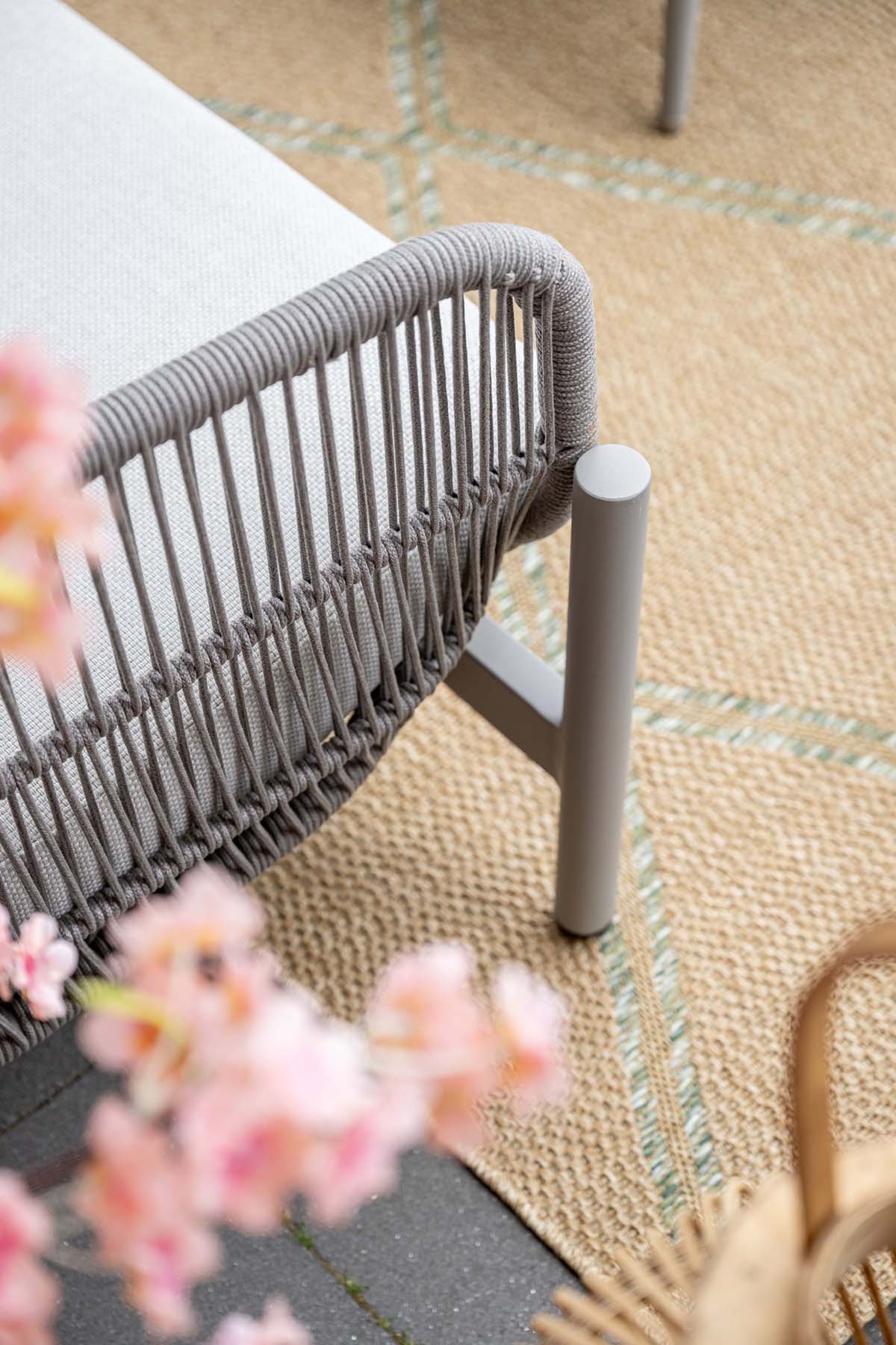 Garden Impressions Catanzaro loungeset 3-delig aluminium frame met rope - afbeelding 14